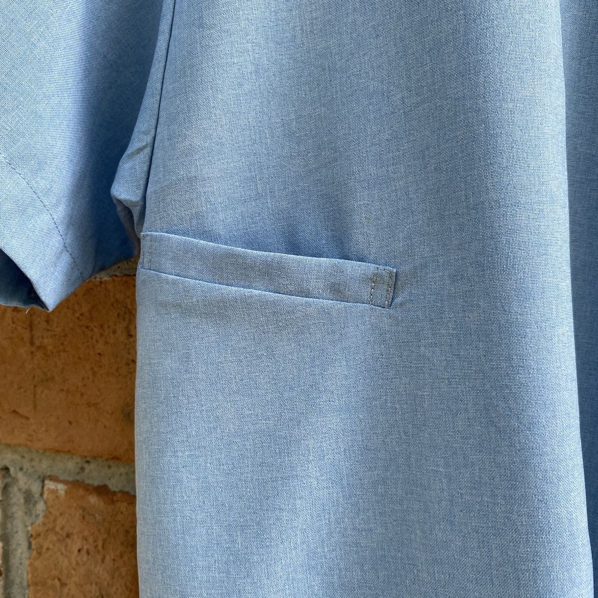 Dickies FOLK Dickles Light Blue V-Neck Scrub Top – Dickies Workwear Size S / US 4 / IT 40 - 17 Thumbnail