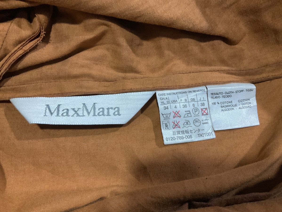 Designer 🔥Vintage Max Mara Waxed Jacket Made In Italy Size US M / EU 48-50 / 2 - 9 Thumbnail