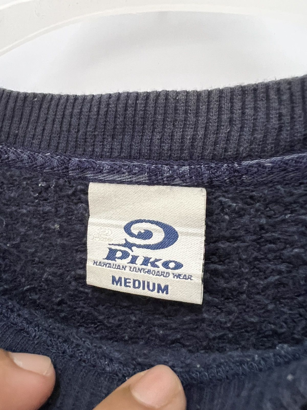 Vintage 🔥 SURFWEAR 🔥 Piko Sunfaded surf Roundneck Sweatshirt - M Size US M / EU 48-50 / 2 - 8 Thumbnail