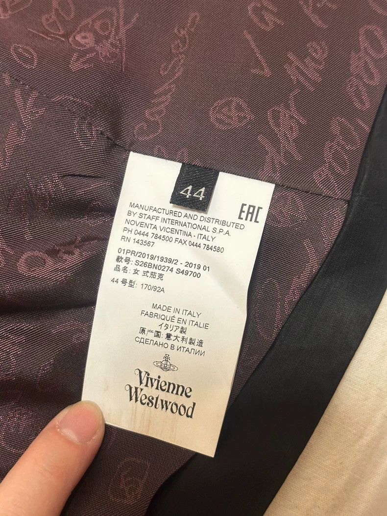 Vivienne Westwood Vivienne Westwood Black velvet suit Size L / US 10 / IT 46 - 5 Thumbnail