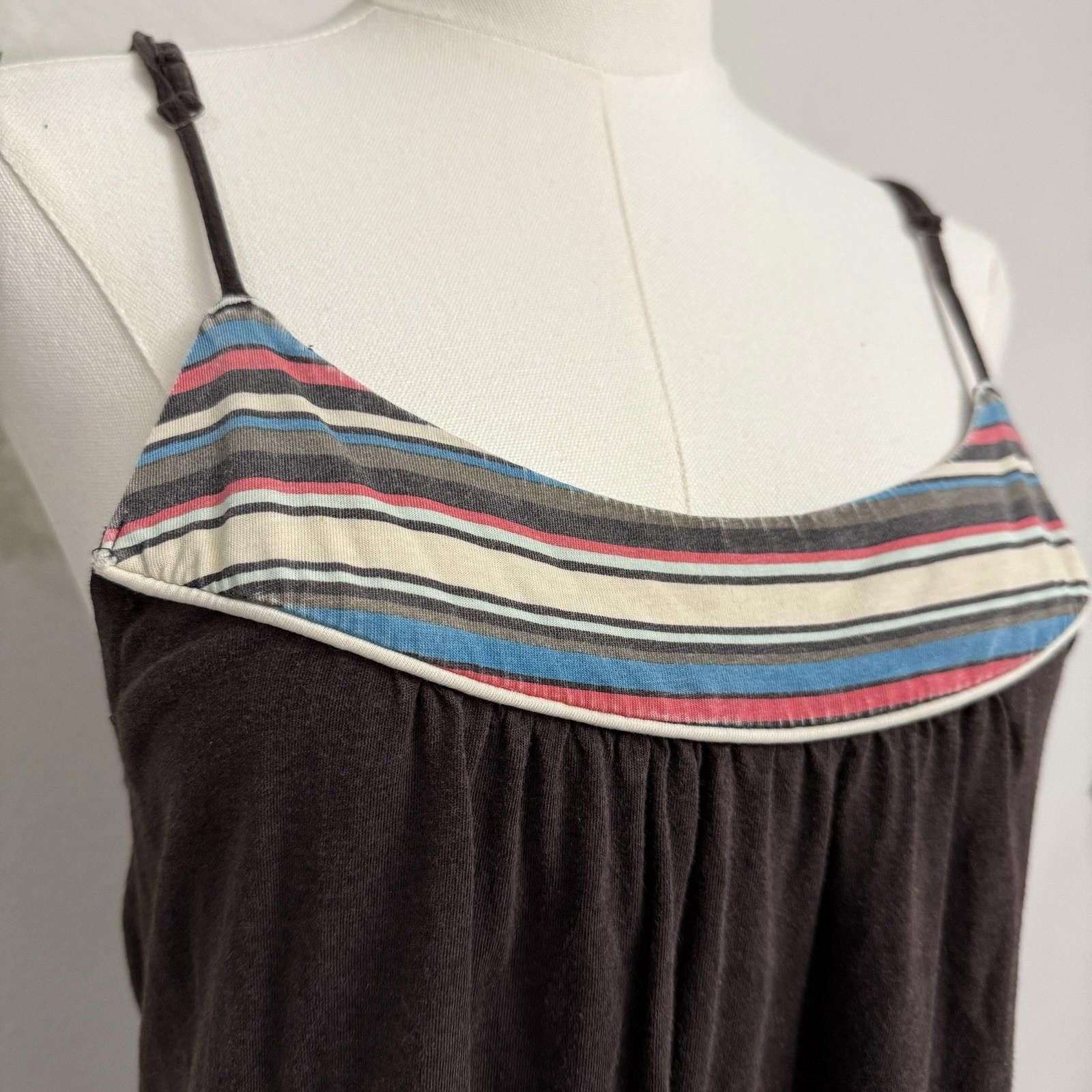 Volcom Volcom Boho Indie Stripe Dress Small Size S / US 4 / IT 40 - 5 Thumbnail