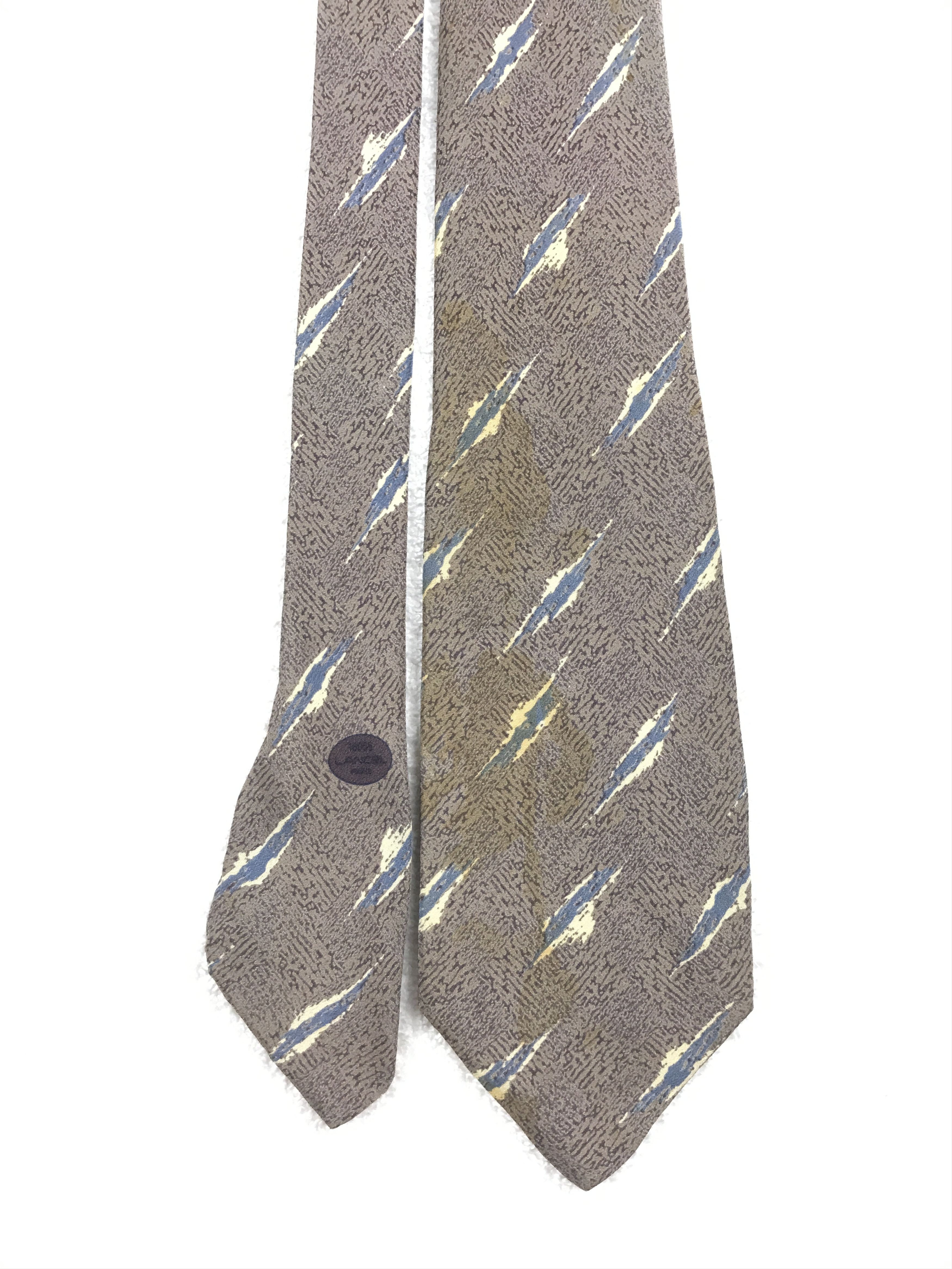 Lancel × Vintage Vintage Lancel Silk Necktie Size ONE SIZE - 3 Thumbnail