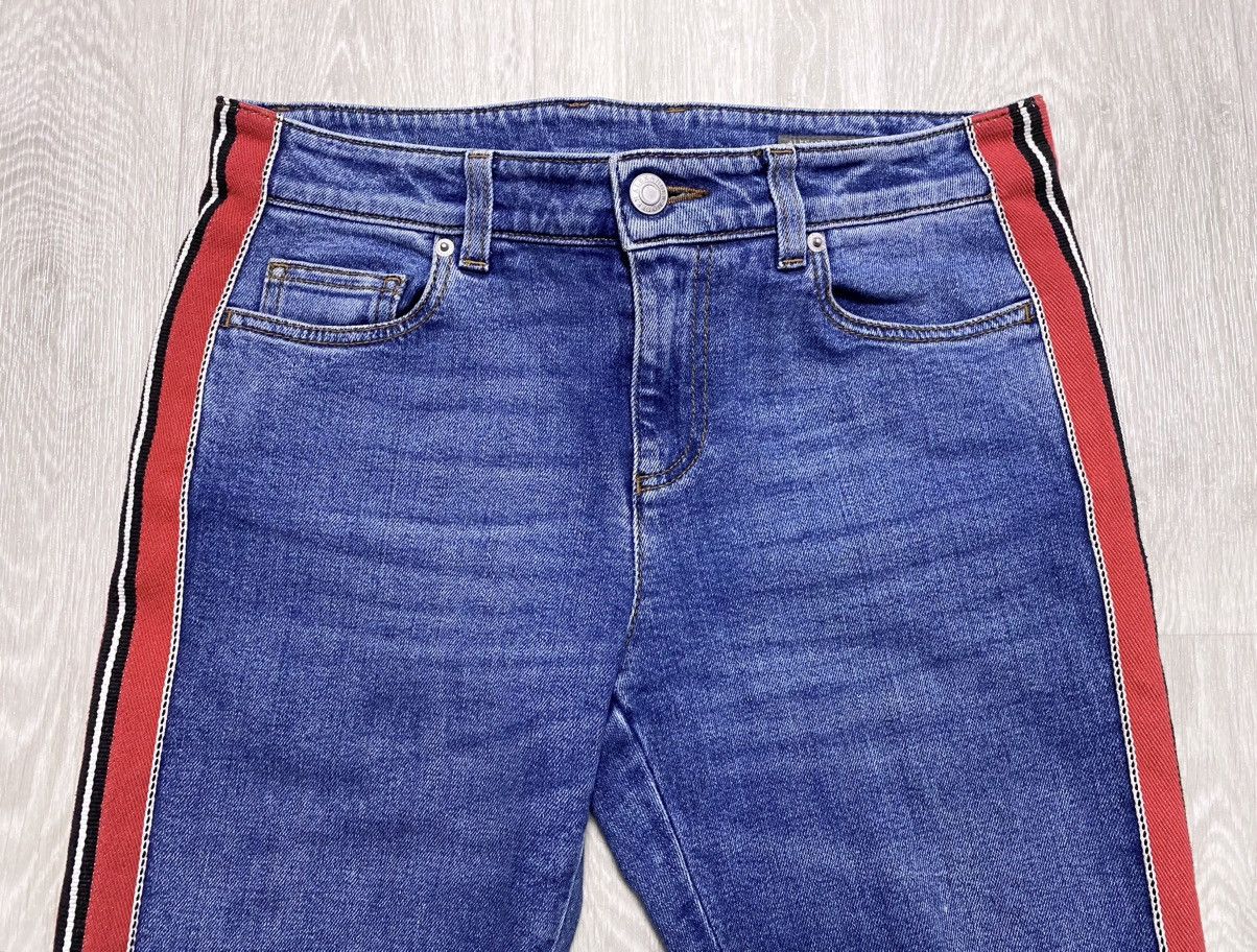 Alexander McQueen 2018 Alexander McQueen Side Stripe Washed Skinny Jeans Denim Size 26" / US 2 / IT 38 - 10 Thumbnail
