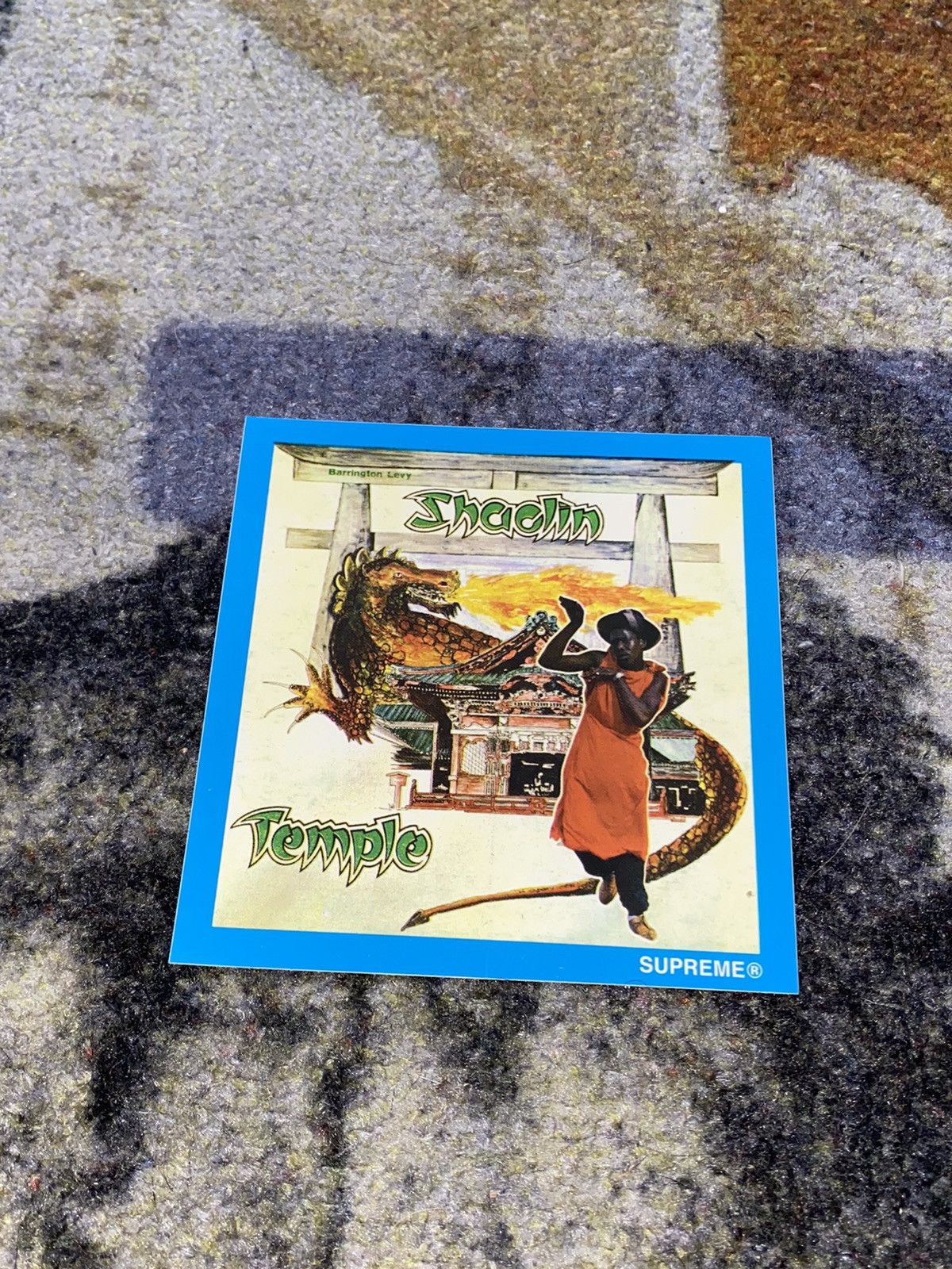 Supreme Supreme Shaolin Temple Sticker Size ONE SIZE - 1 Thumbnail