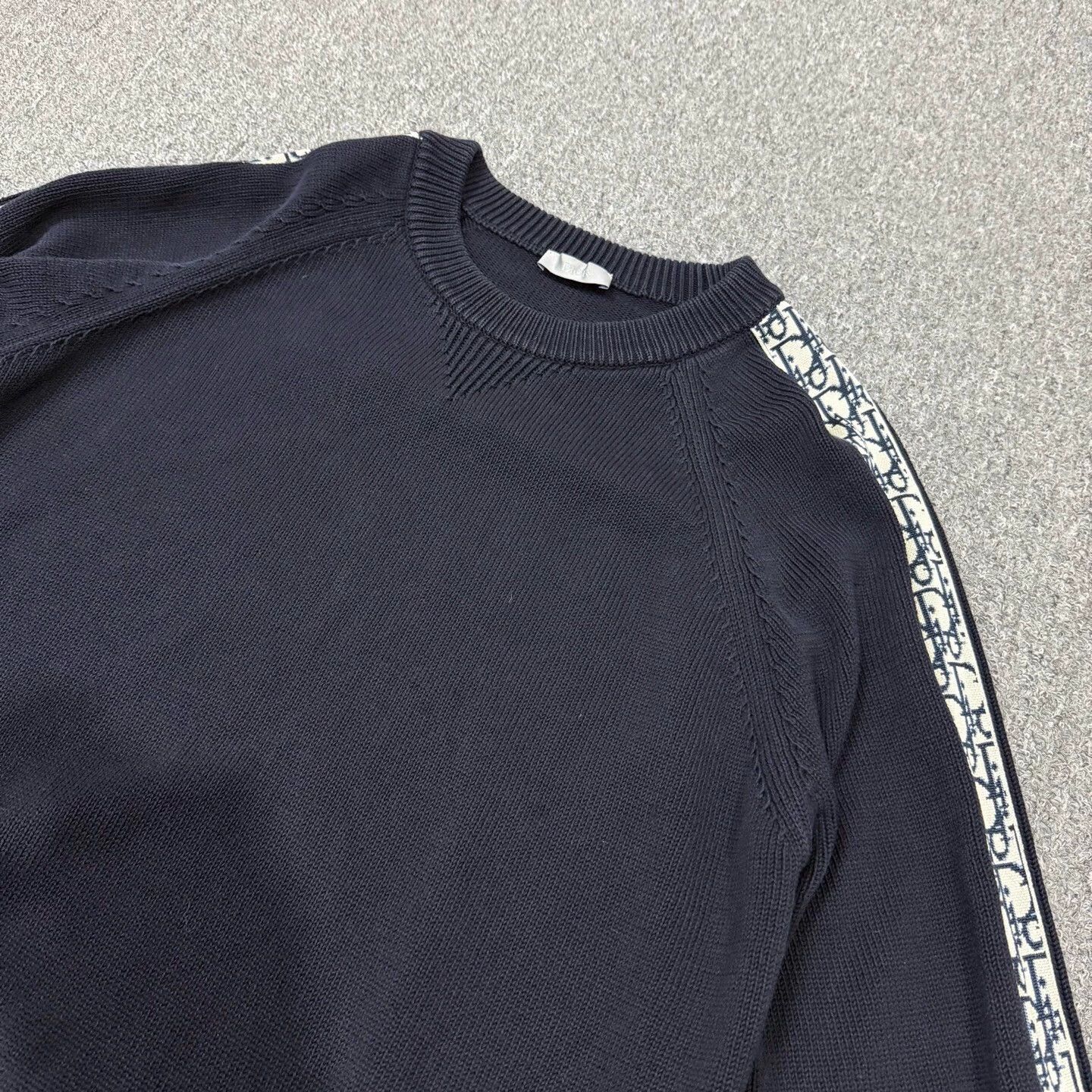 Dior Dior Oblique arm wool sweater XL 99 new Size US XL / EU 56 / 4 - 3 Thumbnail