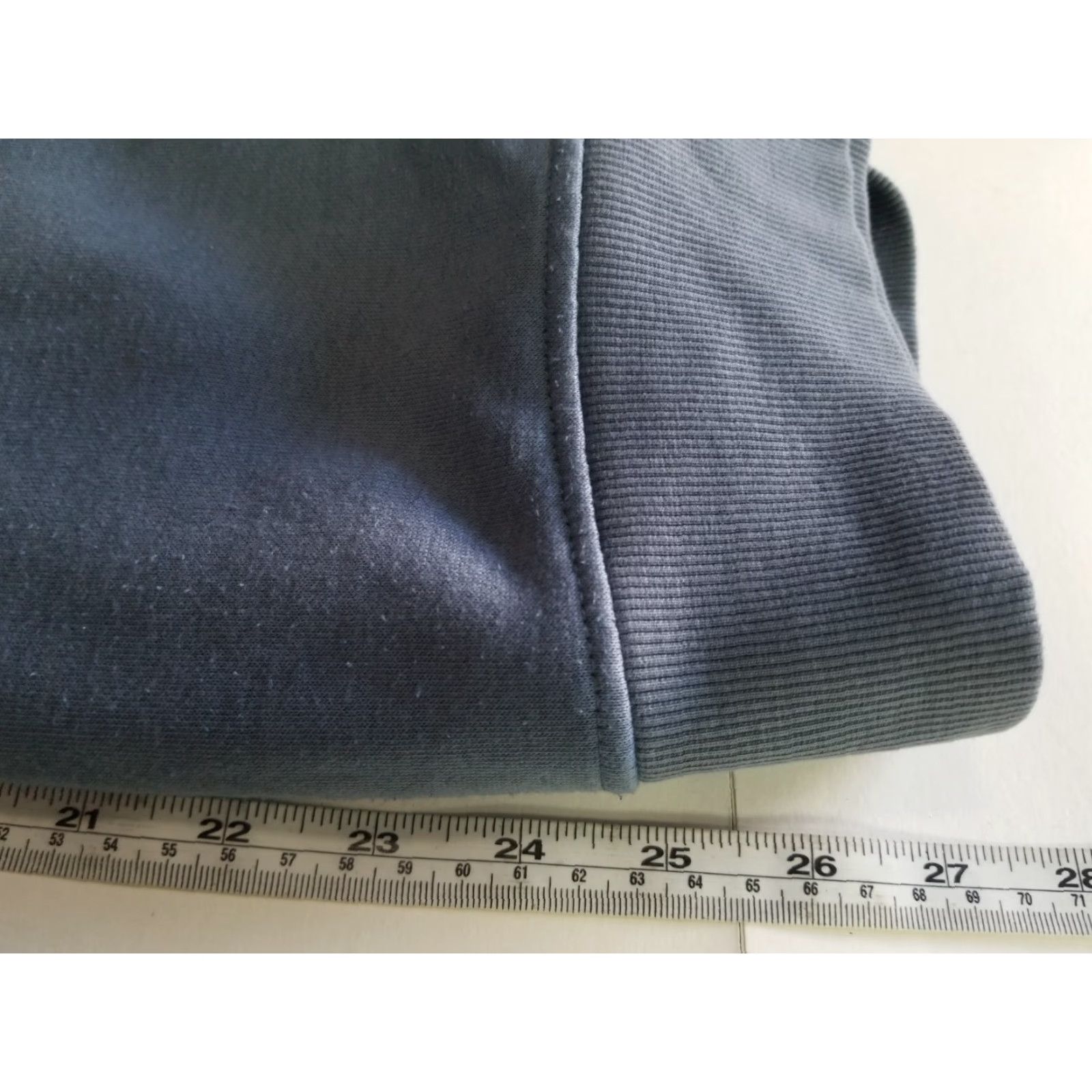 CO Jetty Apparel Co Men's Hoodie Zip Up Blue M Blue/Gray Full Zip Hoodie Size US M / EU 48-50 / 2 - 6 Thumbnail