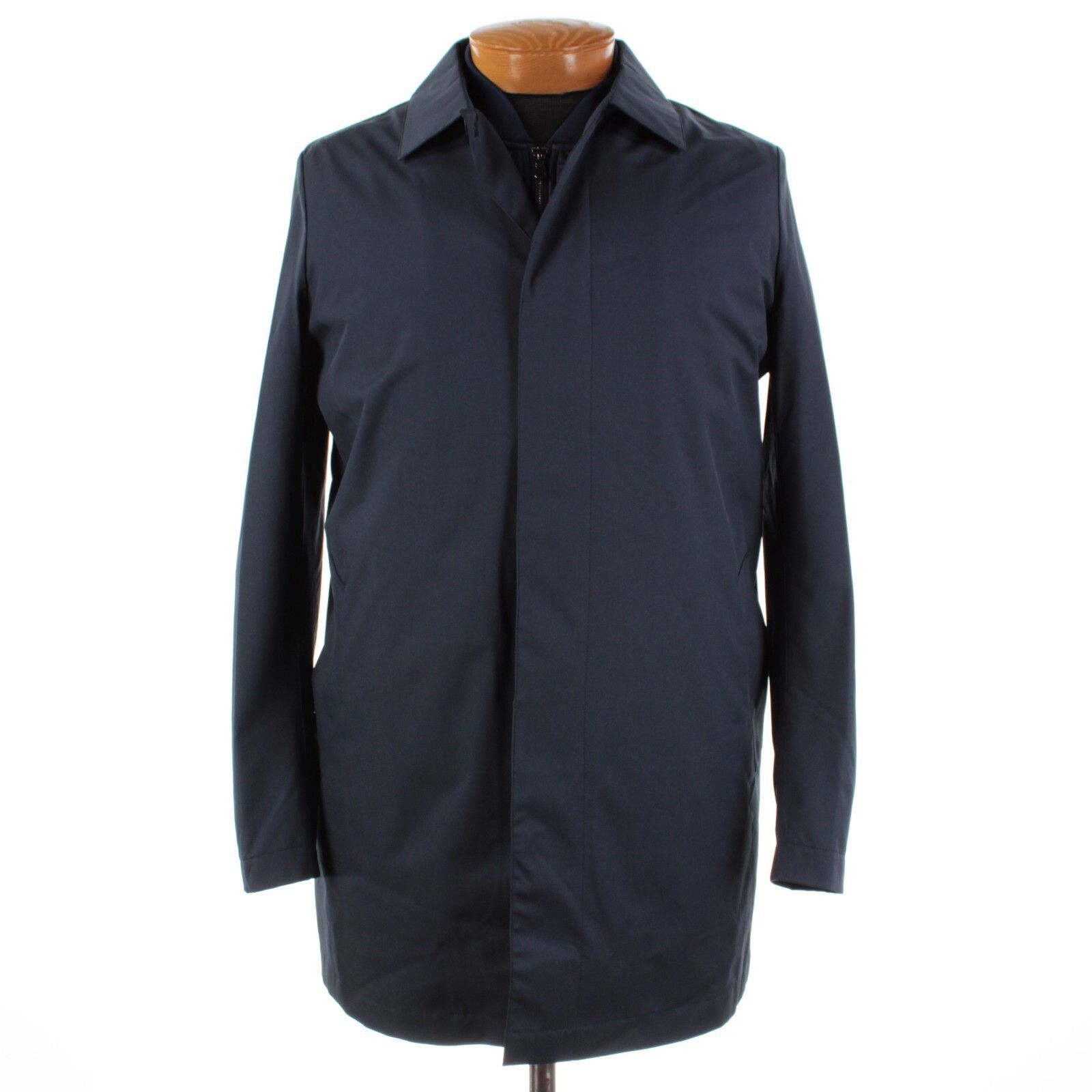 Zanella Zanella Jacket Size M US In Blue Polyester Size US M / EU 48-50 / 2 - 1 Thumbnail