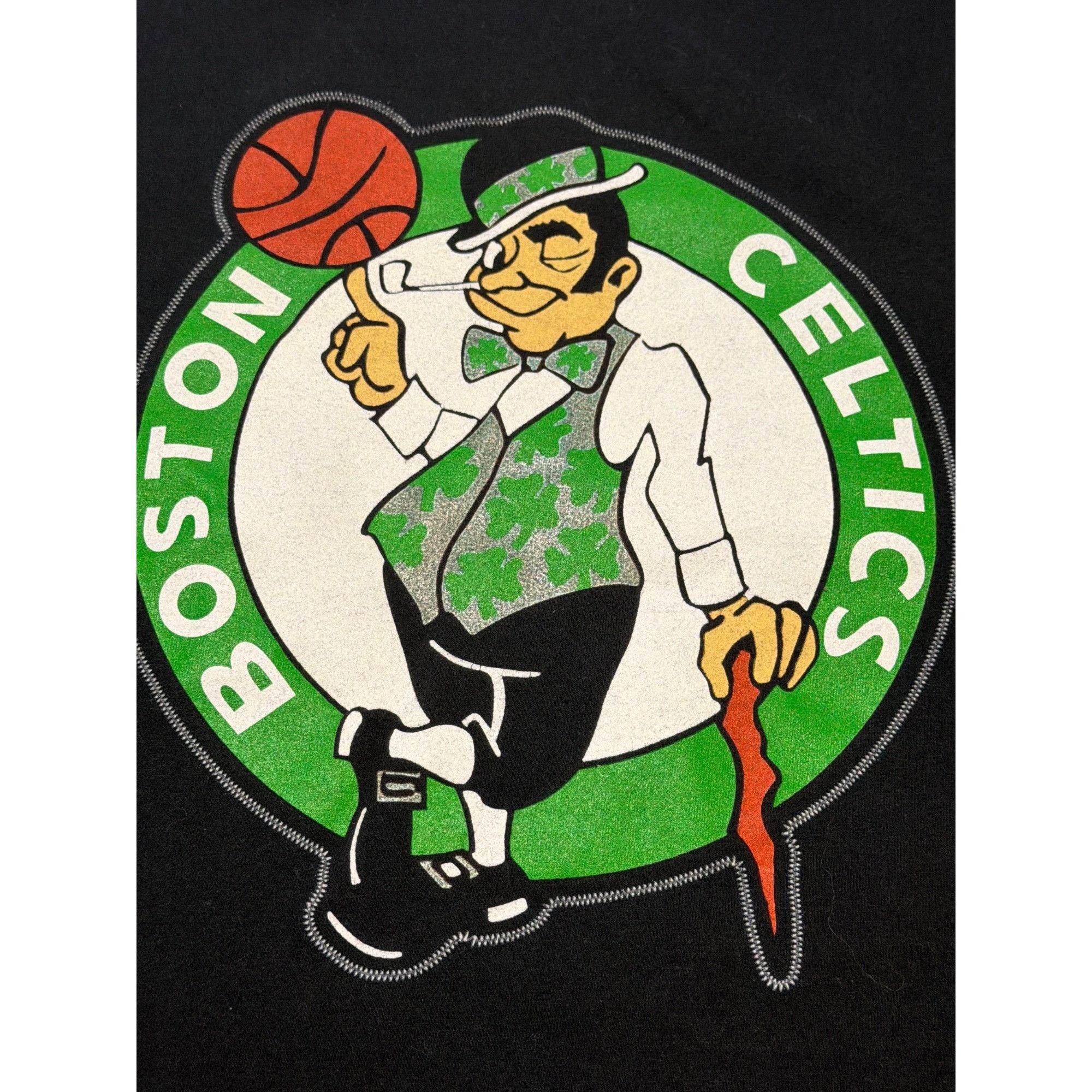 Other Boston Celtics Kyrie Irving #11 Black Graphic T Shirt NBA Fa Size US L / EU 52-54 / 3 - 2 Thumbnail
