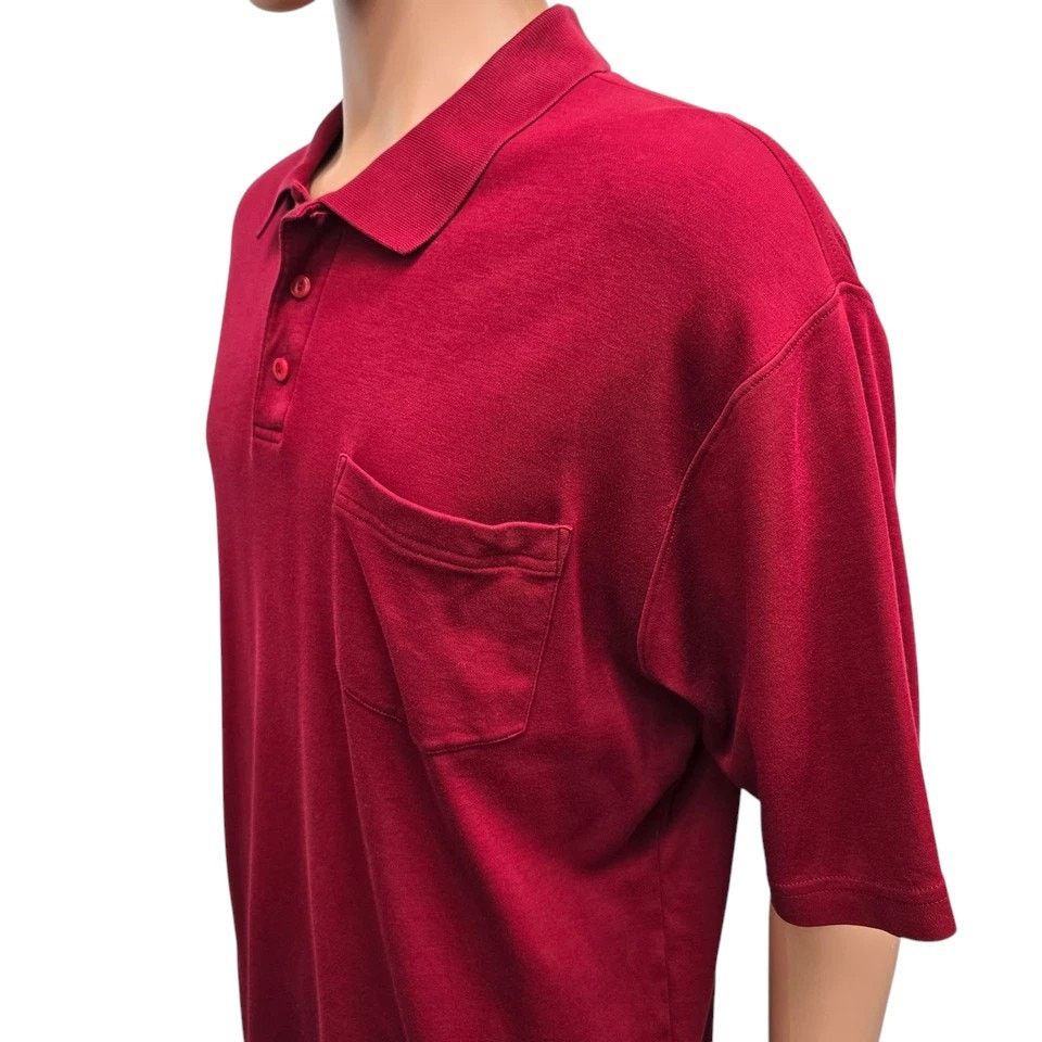 L.L. Bean LL Bean Premium Polo L TALL Pima Cotton Short w Pocket Size US L / EU 52-54 / 3 - 6 Thumbnail
