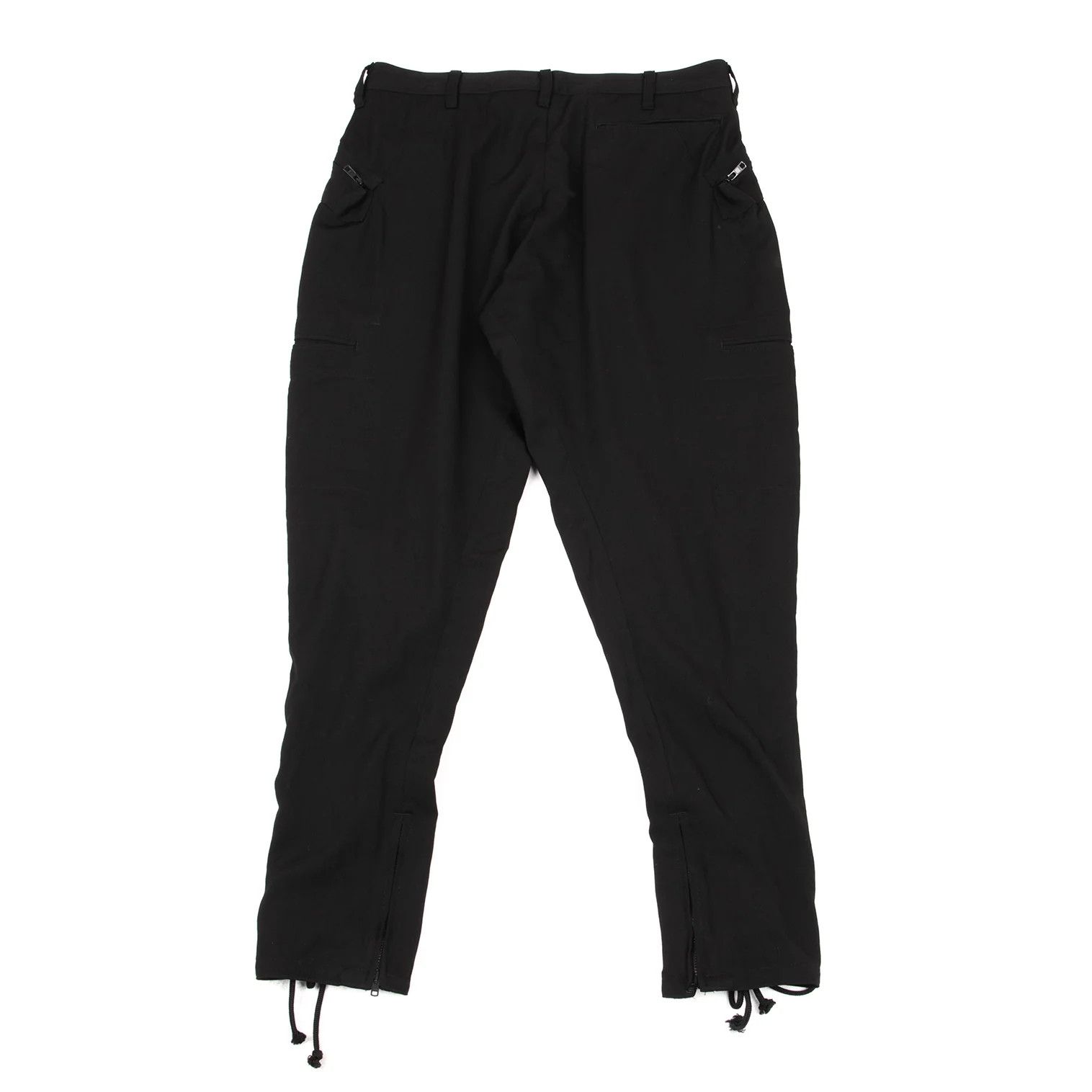 Yohji Yamamoto Yohji Yamamoto Wool Gabardine Jodhpurs Pants Size US 34 / EU 50 - 13 Thumbnail