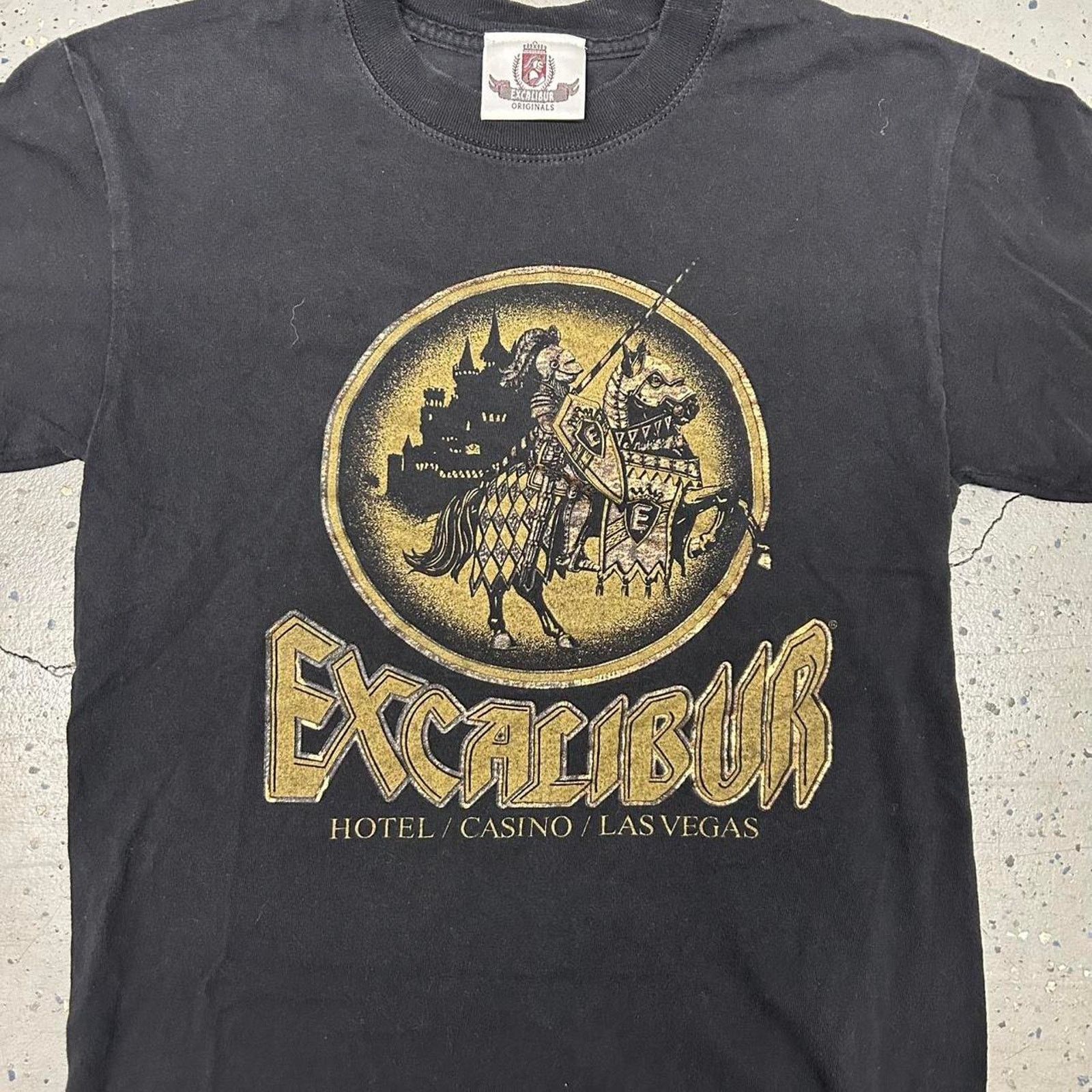 Other Y2K Black Excalibur Las Vegas graphic tee Size US S / EU 44-46 / 1 - 2 Thumbnail