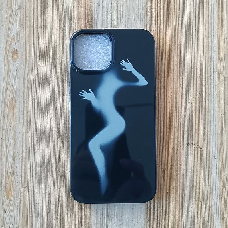 Designer × Other Funny Girl Art Personality IPhone 16 Plus Cover Case Size ONE SIZE - 2 Thumbnail