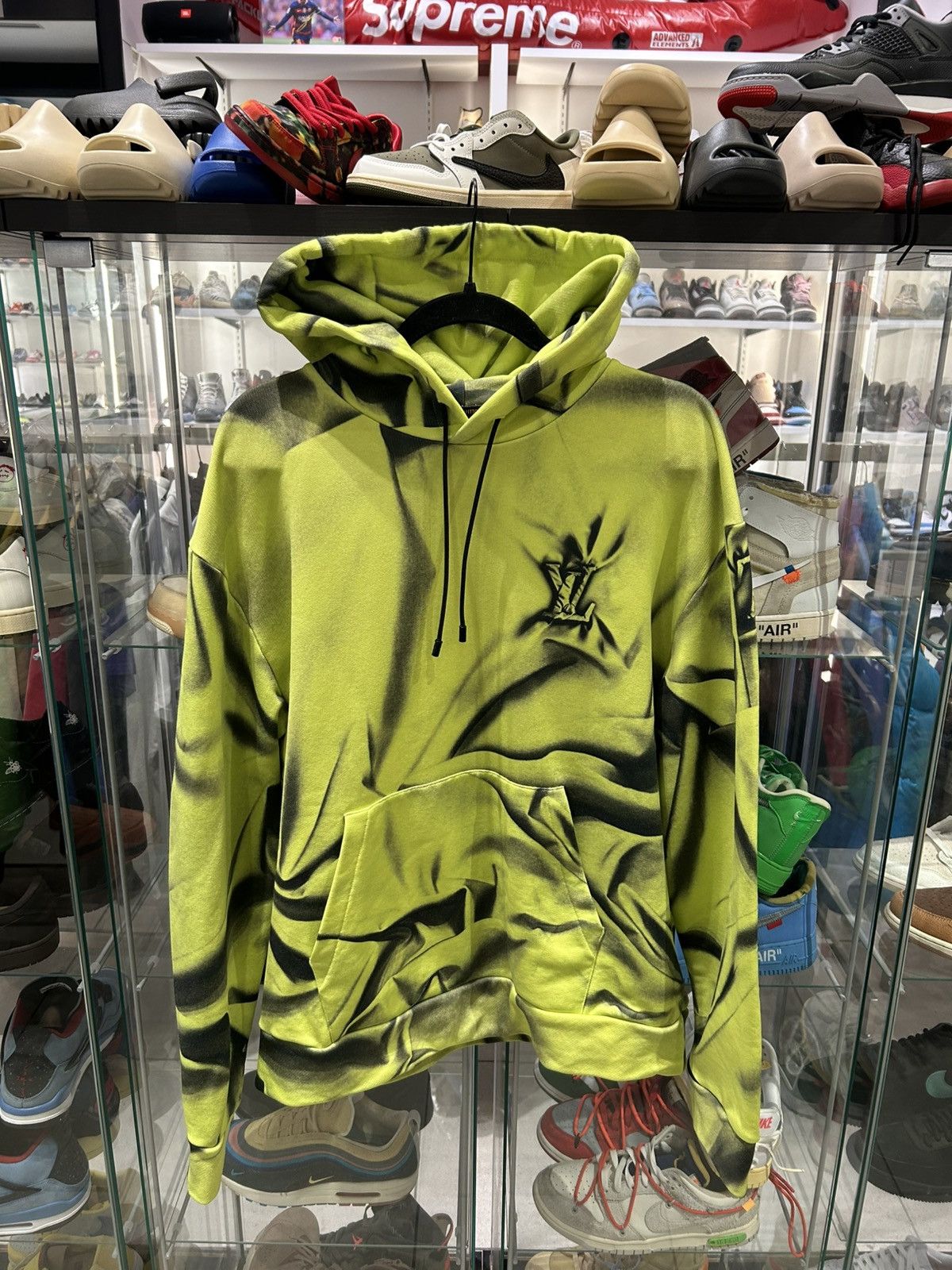 Louis Vuitton Louis Vuitton LV Dune Hoodie Neon Yellow Size US L / EU 52-54 / 3 - 1 Thumbnail
