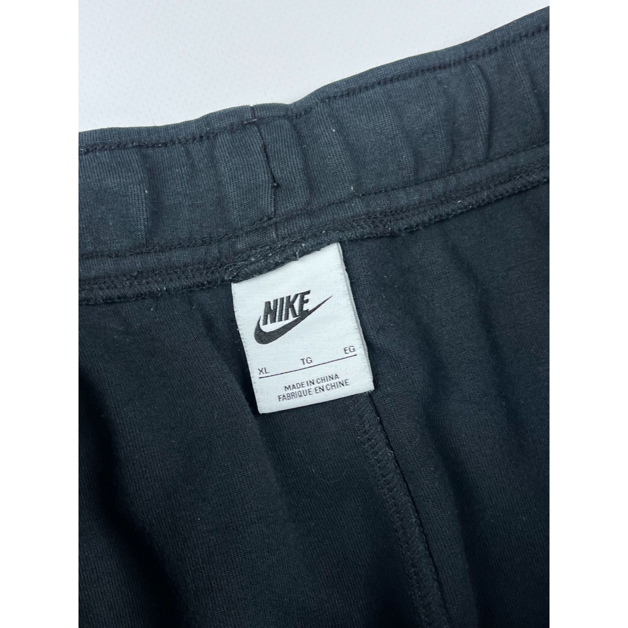 Nike Nike Mens Black Tech Fleece Joggers XL With Drawstring Waist Size US 34 / EU 50 - 4 Thumbnail