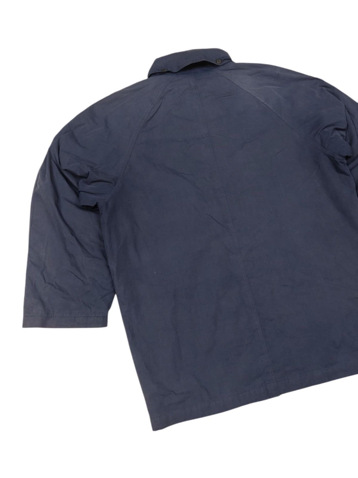 Burberry × Vintage VINTAGE 90s Burberrys Faded Navy Blue Jacke Size US XL / EU 56 / 4 - 12 Thumbnail