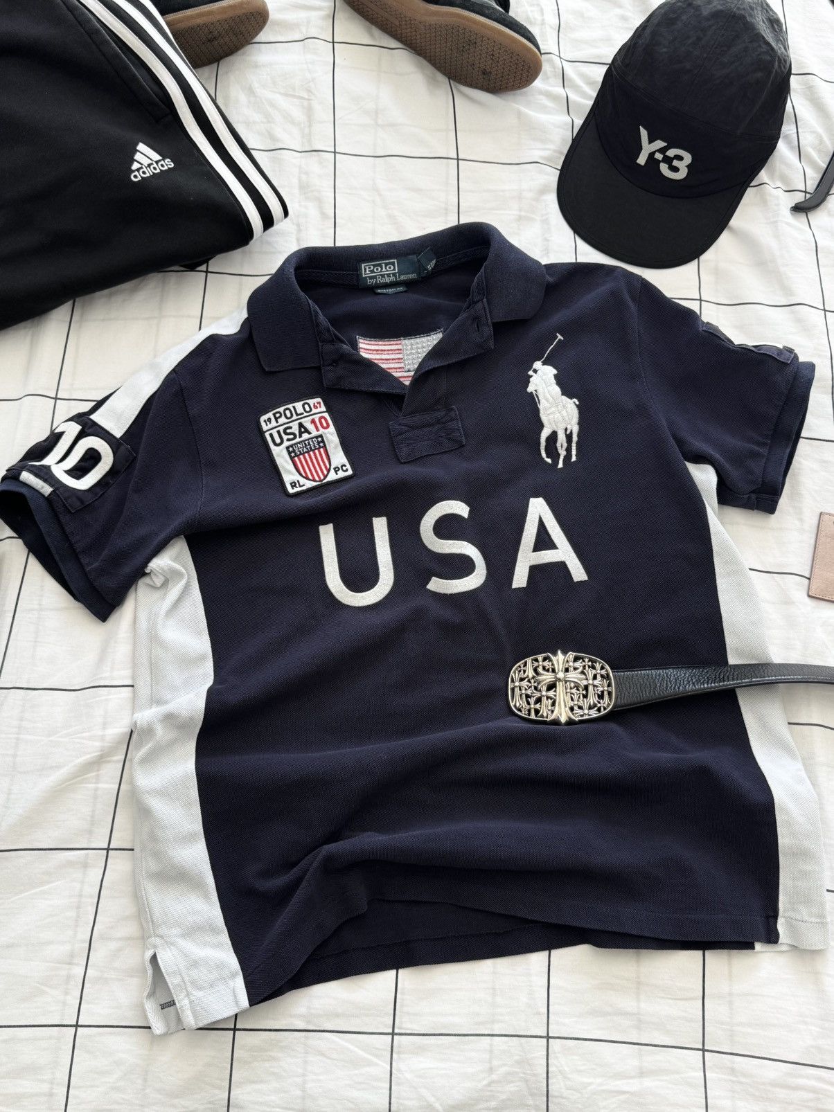 Polo Ralph Lauren × Vintage Polo Ralph Lauren USA 10 Polo Shirt