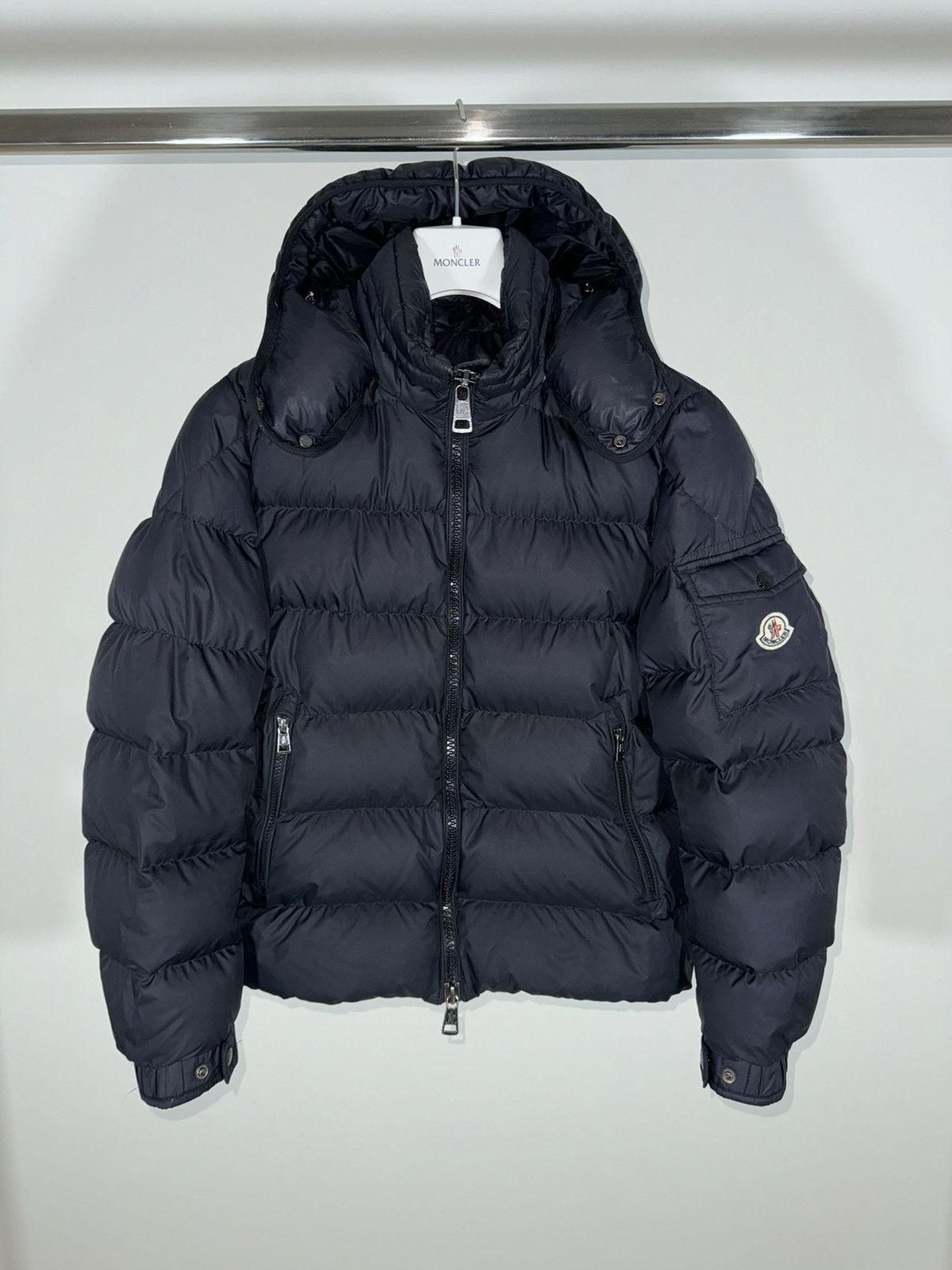 Moncler × Visvim Moncler V Borosiri down jacket black | Grailed