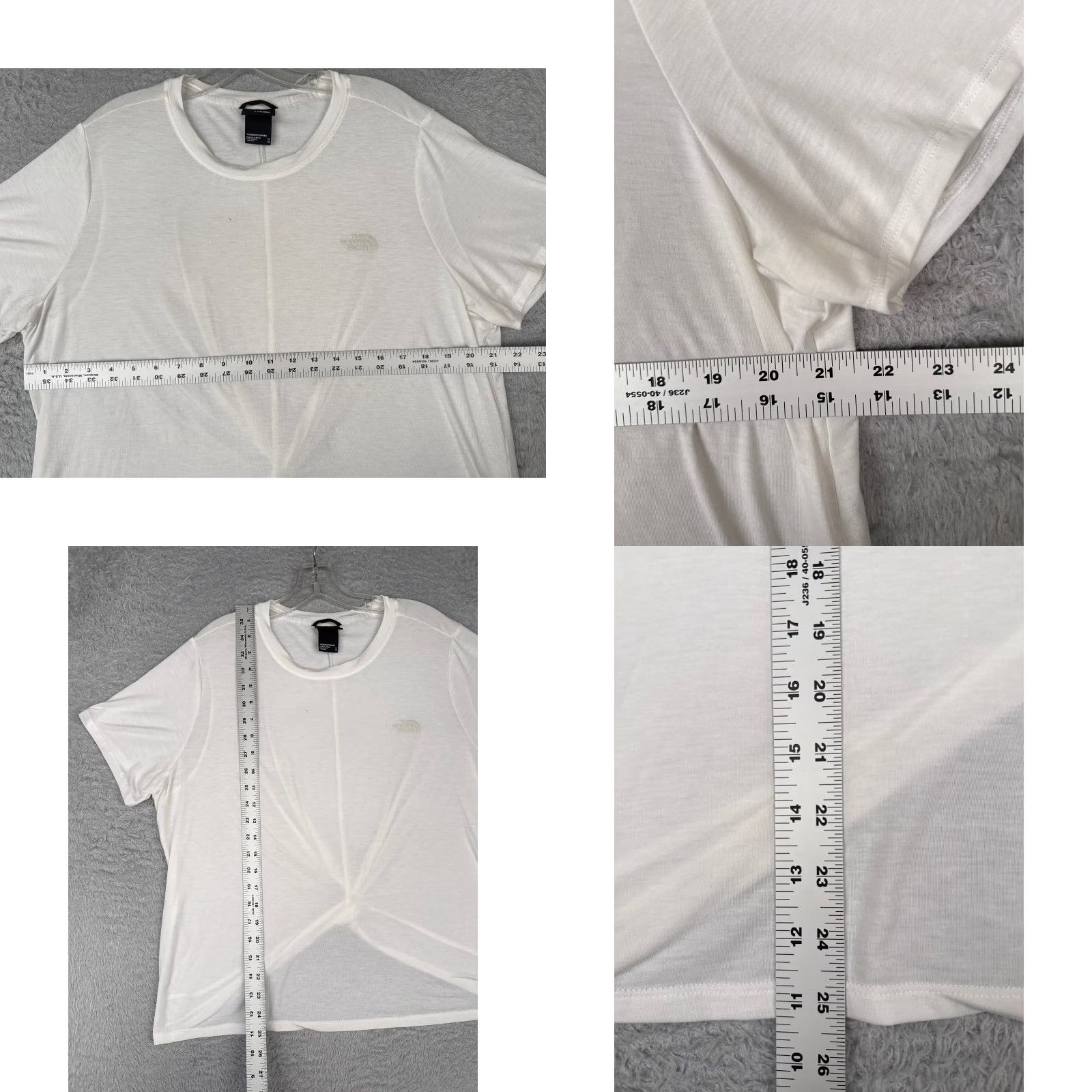 The North Face The North Face Shirt Women XL White Twist Back Knot Crew Cotton READ Size XL / US 12-14 / IT 48-50 - 8 Thumbnail