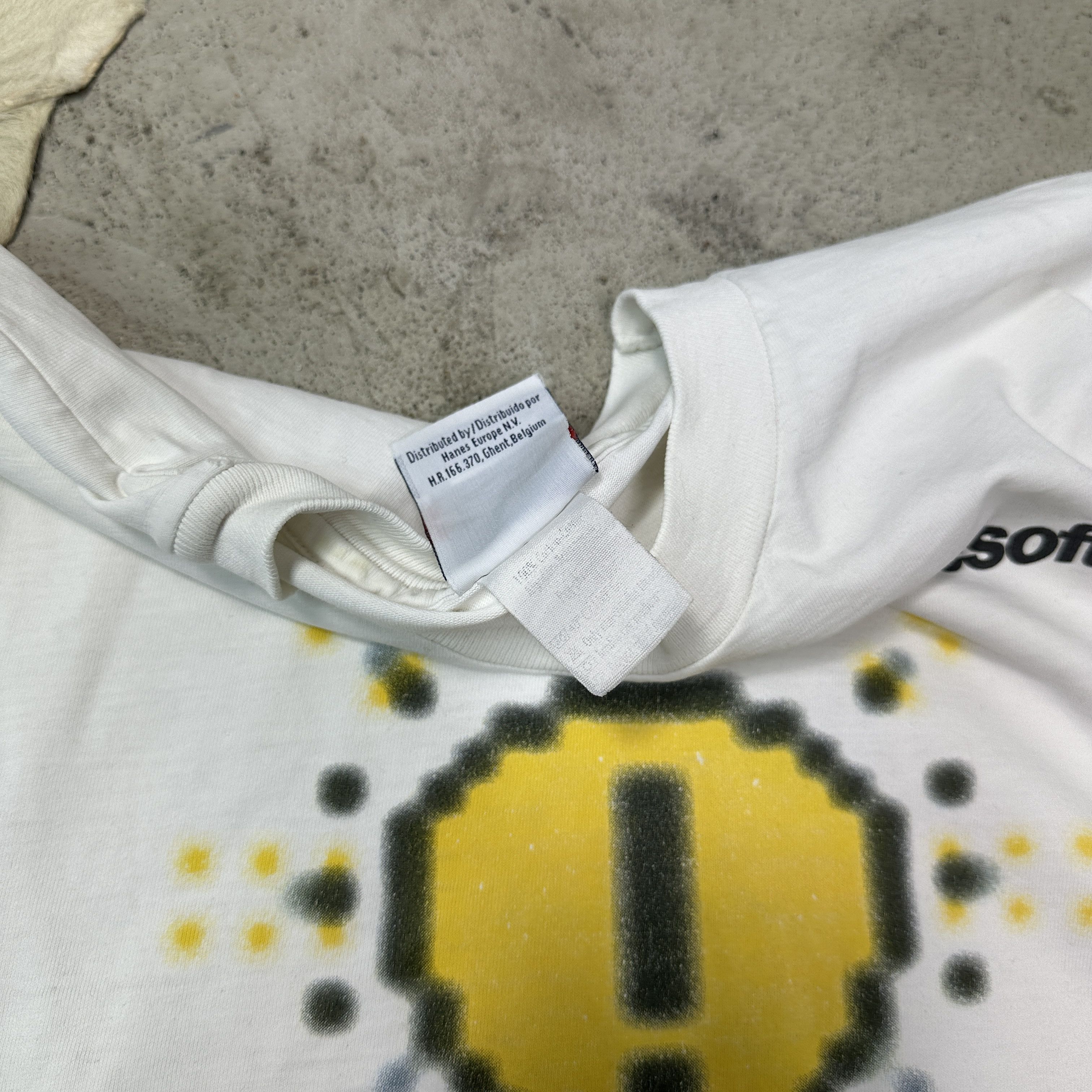 Microsoft Vintage Sporty Streetwear Old School Microsoft T-shirt 90s Size US XL / EU 56 / 4 - 4 Thumbnail