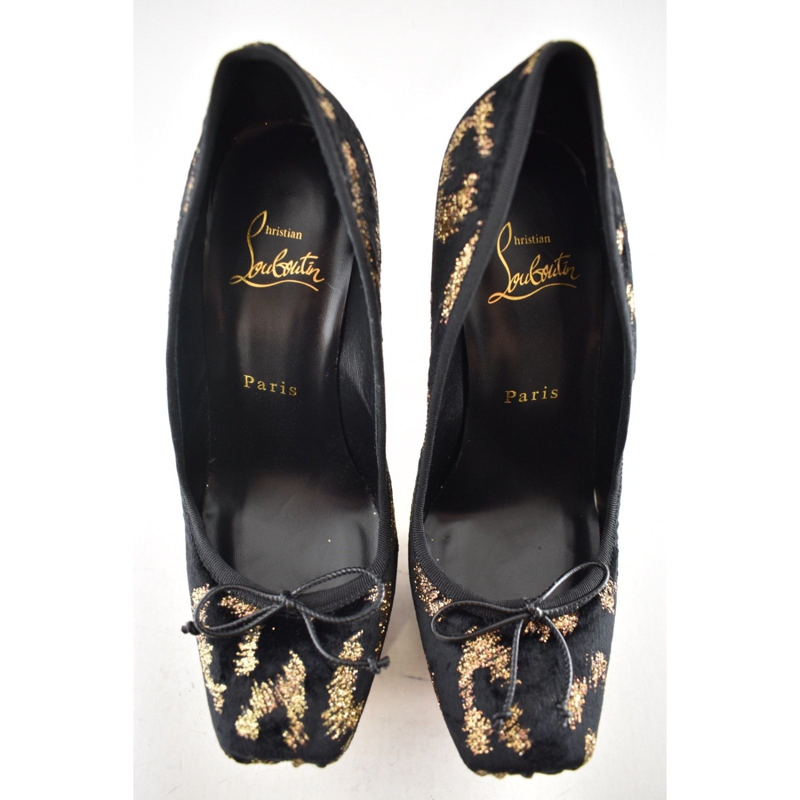 Christian Louboutin Christian Louboutin Cassia Nodo Alta 160 Black Pump 37 Size US 7 / IT 37 - 11 Thumbnail