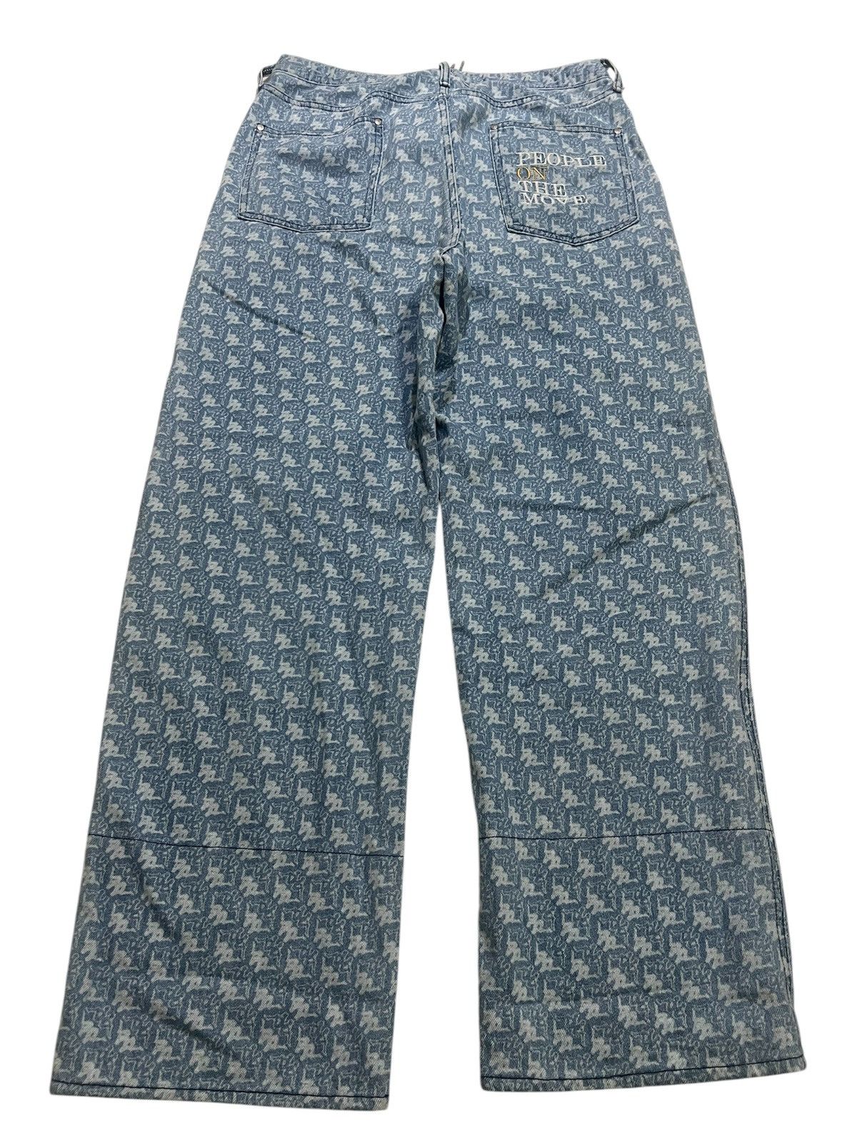 Japanese Brand × Vintage Vintage Fullprint Denim Size US 32 / EU 48 - 2 Thumbnail
