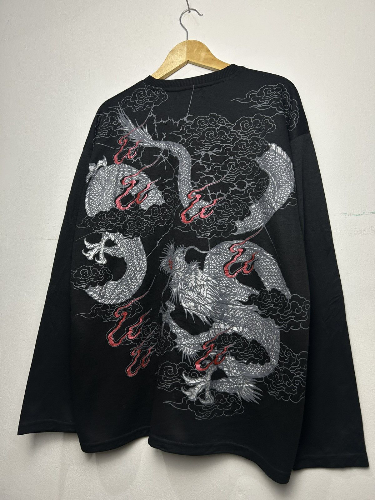 Japanese Brand Defective struct fire dragon sukajan t-shirt Size US XXL / EU 58 / 5 - 4 Thumbnail