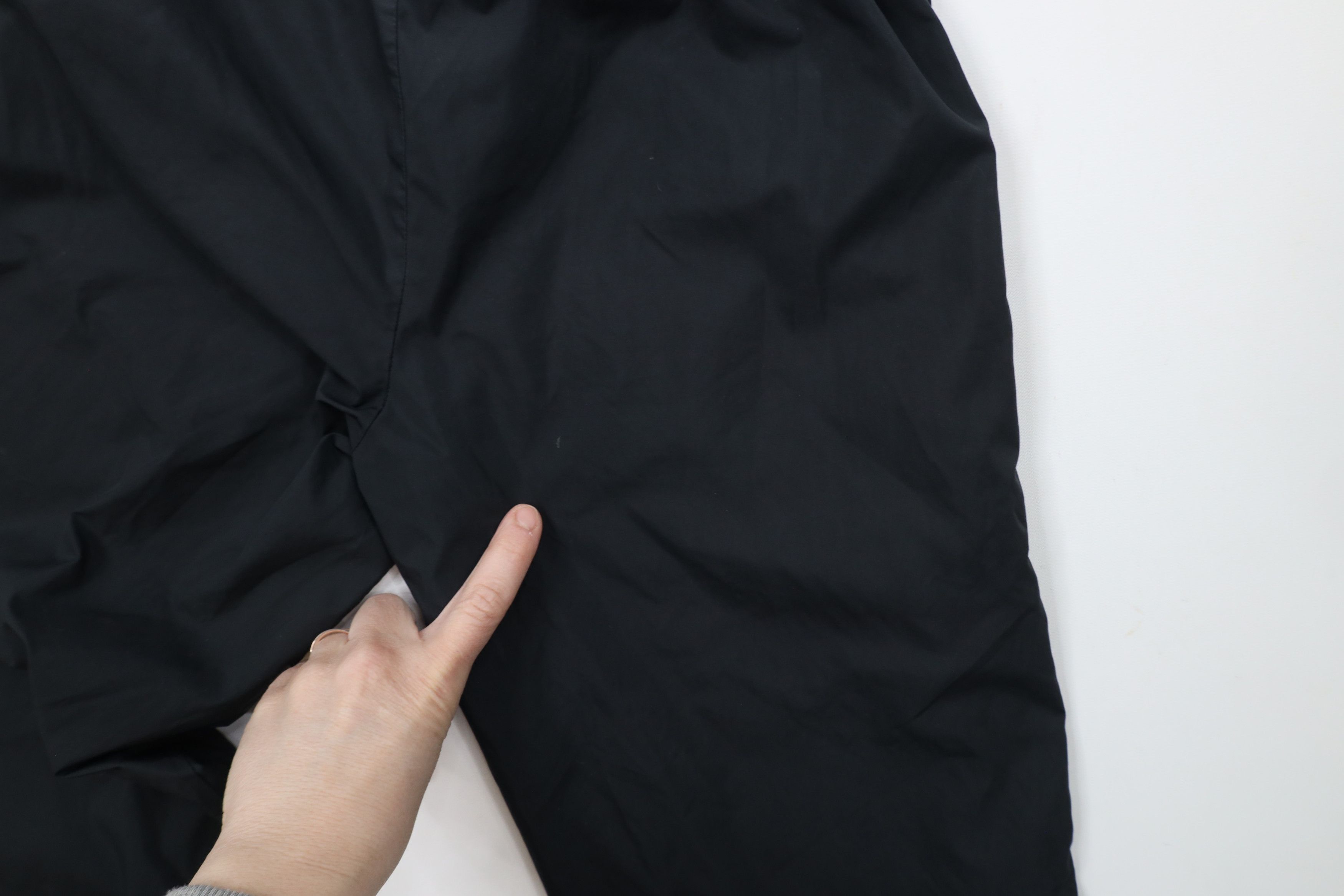 Nike × Vintage Vintage Y2K Nike Scott Mini Swoosh Lined Wide Leg Pants Size 27" / US 4 / IT 40 - 12 Thumbnail