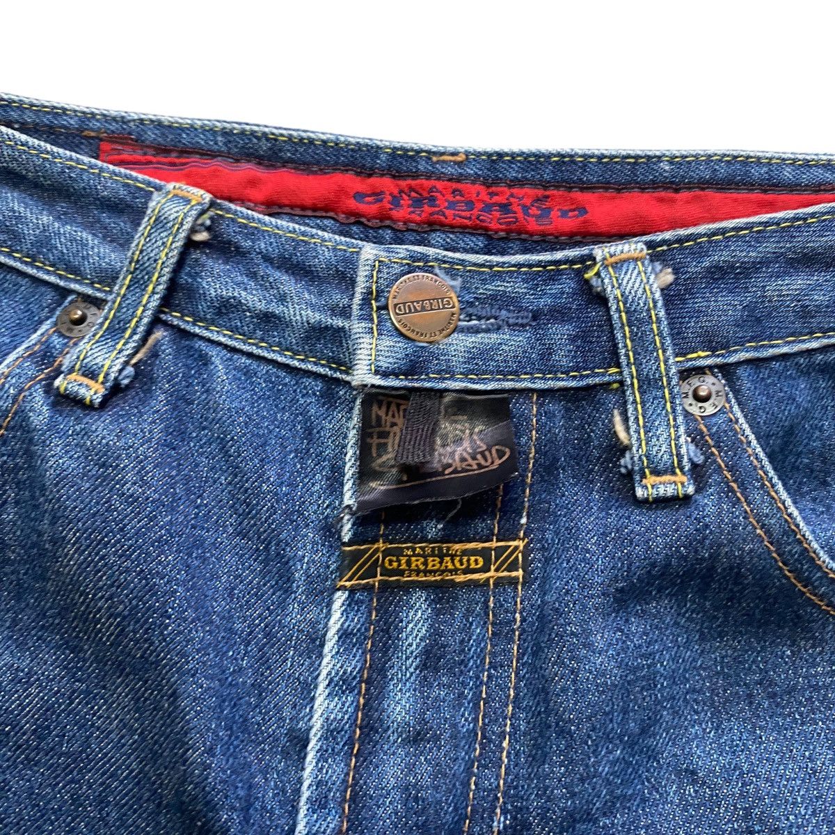 Marithe + Francois Girbaud Marithe Francois Girbaud Denim Bondage Jeans Size 28" / US 6 / IT 42 - 6 Thumbnail