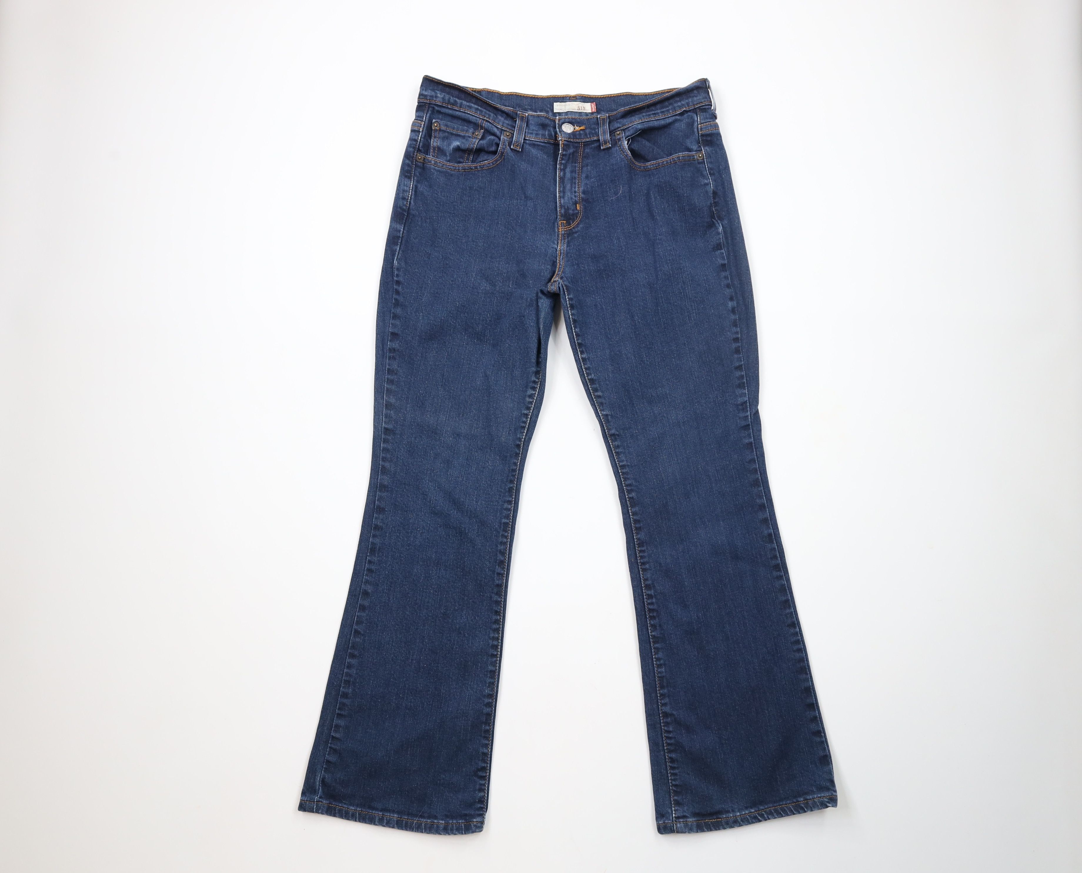 Levi's × Vintage Vintage Y2K Levis 515 Babydoll Flared Bootcut Denim Jeans Size 30" / US 8 / IT 44 - 1 Thumbnail
