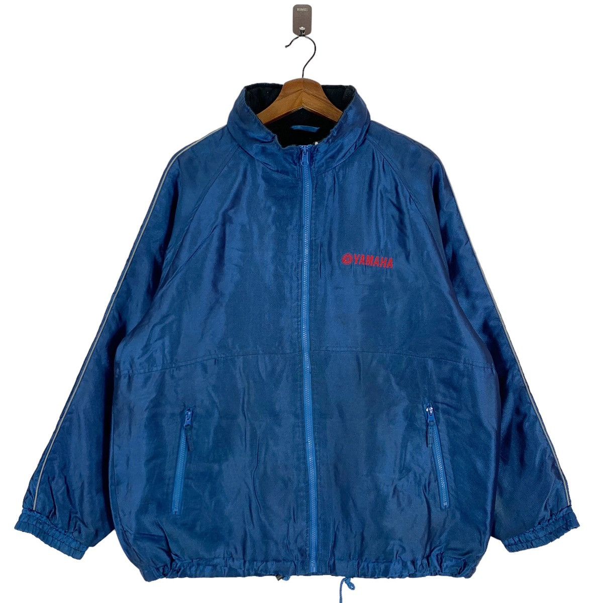 Vintage VINTAGE YAMAHA RACING LIGHT ZIPPER JACKET Size US L / EU 52-54 / 3 - 1 Thumbnail