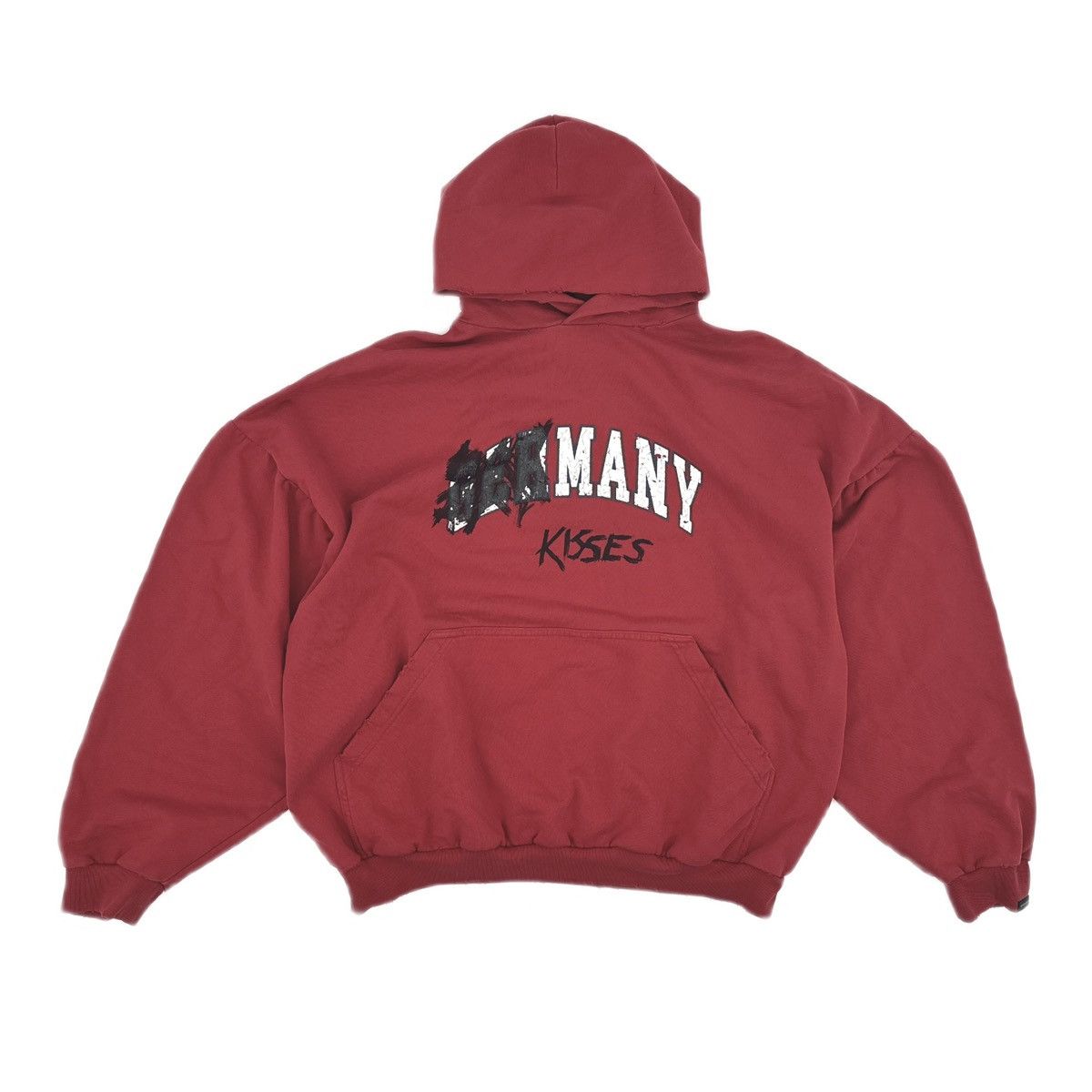 Balenciaga Balenciaga "Many Kisses" Hoodie Size XS / US 0-2 / IT 36-38 - 1 Thumbnail
