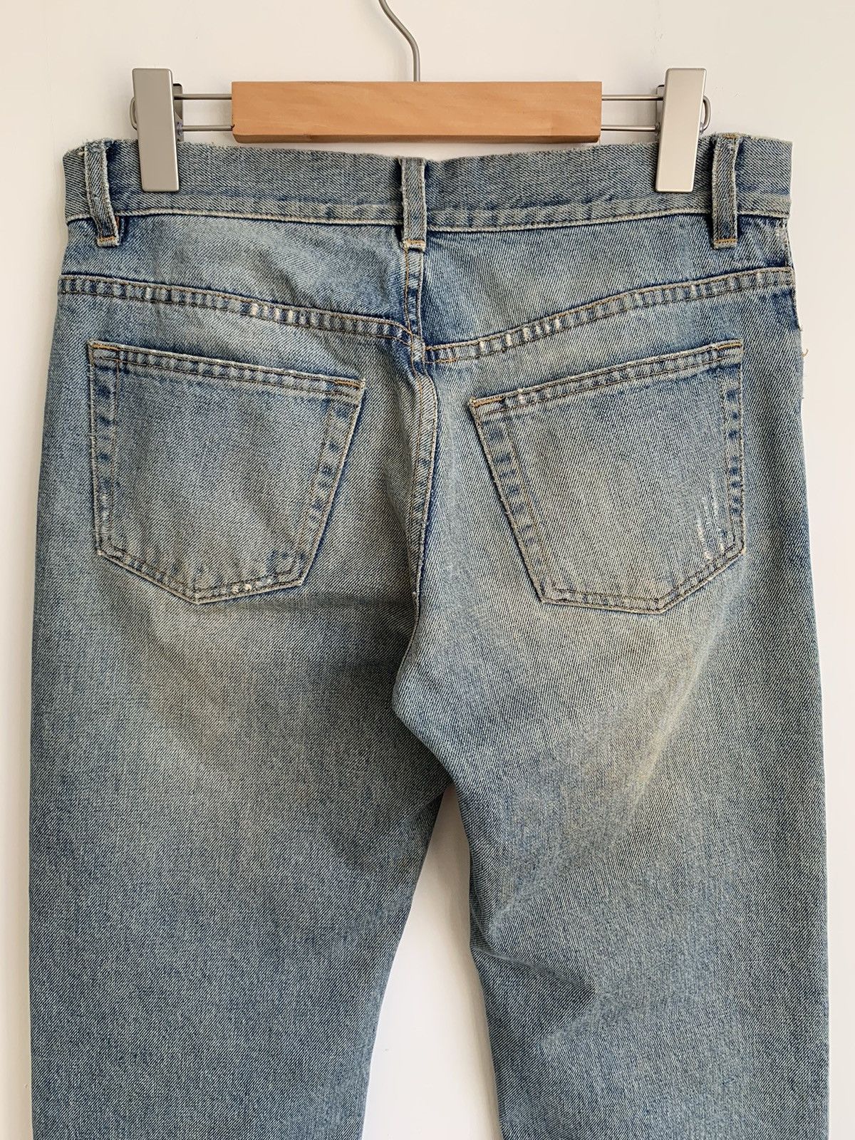 Vintage Helmut Lang Low Waist Contour Fit Denim Jeans