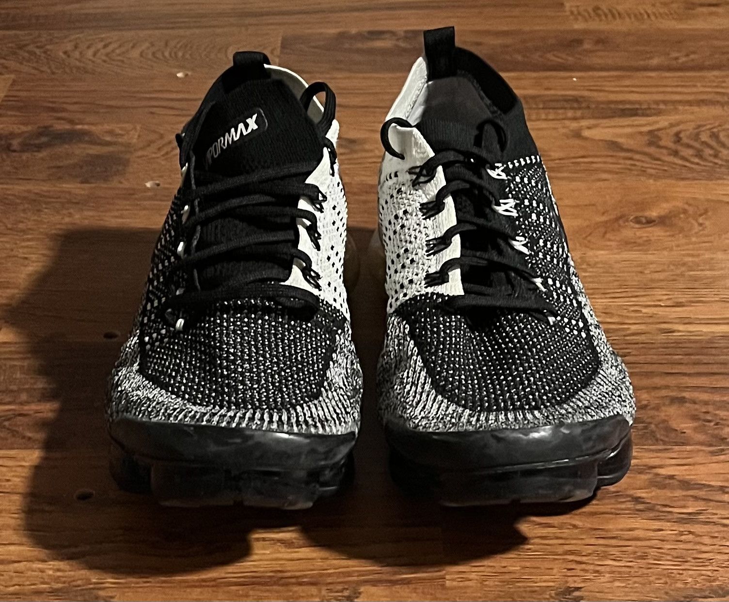Nike Nike Air VaporMax 2.0 Oreo Flyknit Running Shoes Size US 12 / EU 45 - 4 Thumbnail