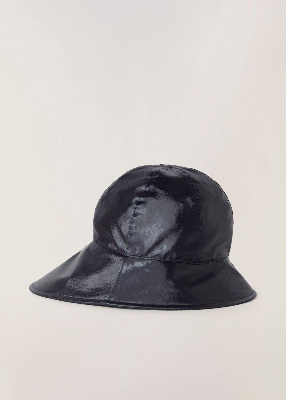 Loro Piana o1srvl11e0624 Size: OS FAM8344 Olimpia Hat in Black Size ONE SIZE - 3 Thumbnail