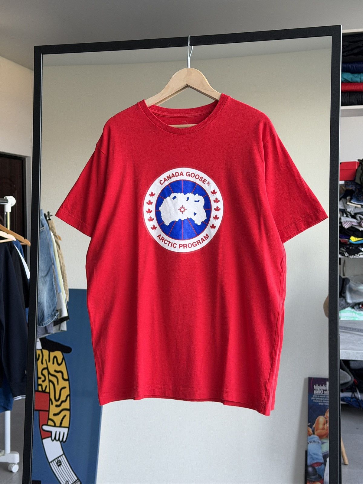 Canada Goose Canada Goose t shirt red XL Size US XL / EU 56 / 4 - 1 Thumbnail