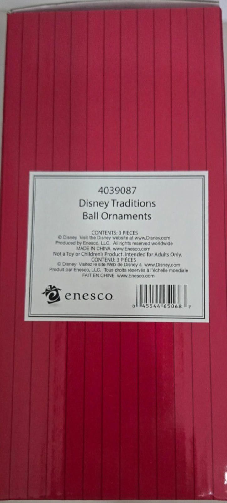 Other Jim Shore RARE Christmas Disney Mickey Mouse Ornaments NIB Size ONE SIZE - 5 Thumbnail