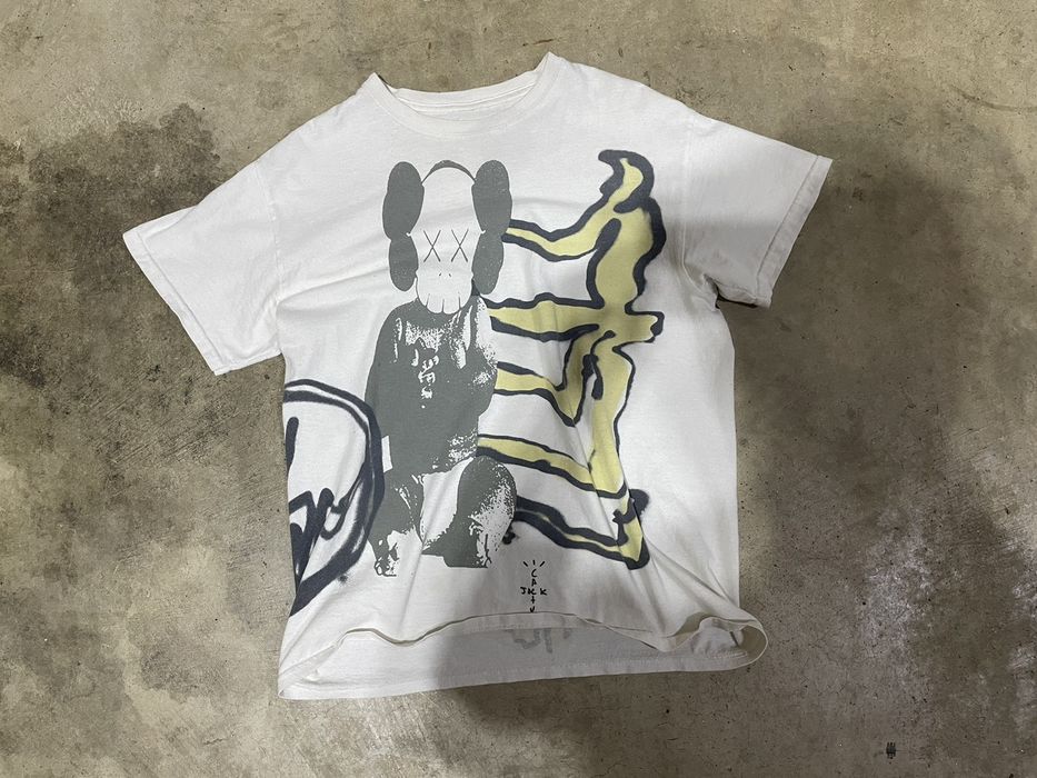 Travis Scott Travis Scott Cactus Jack + Kaws For Fragment Tee