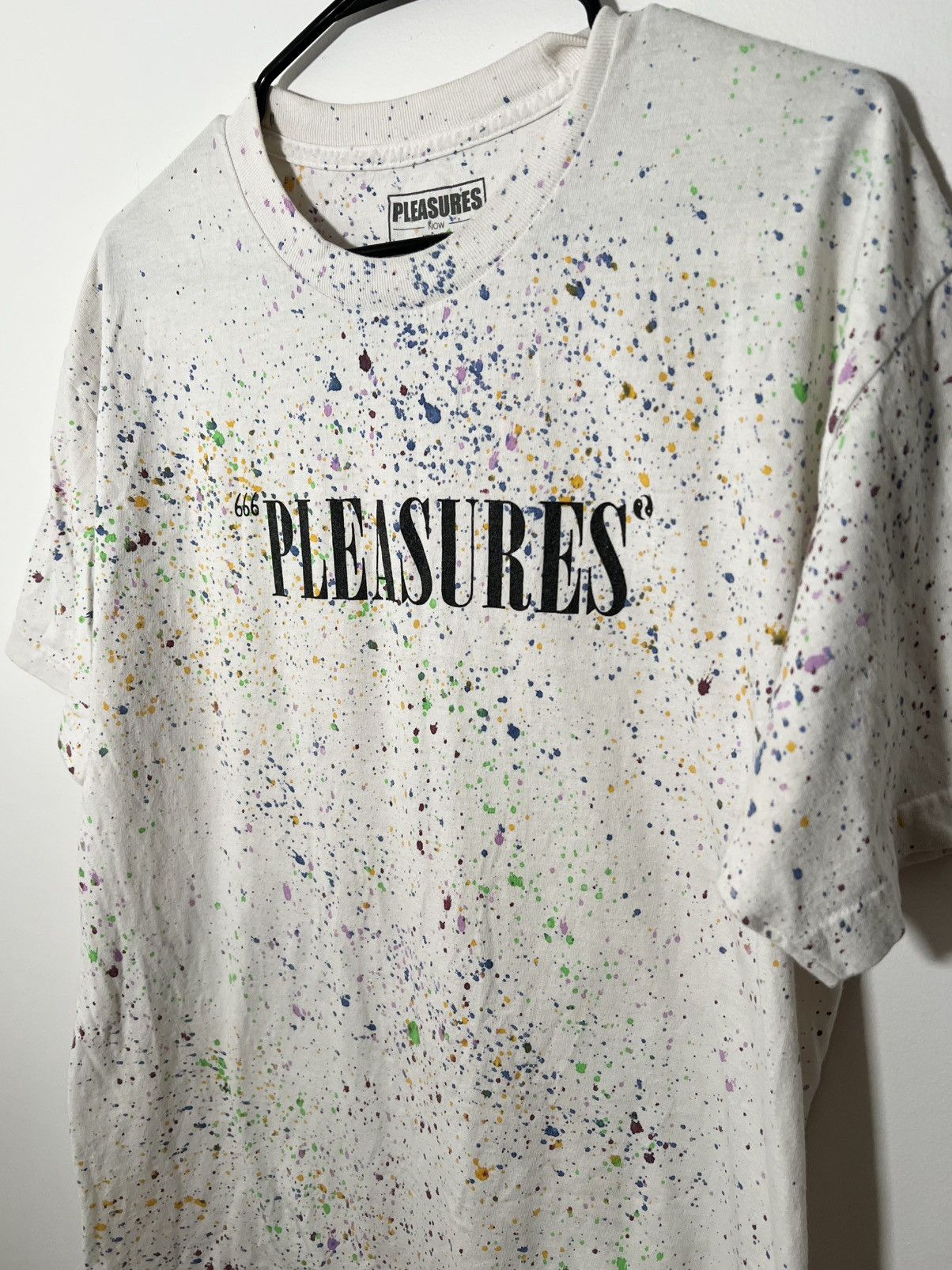 Pleasures Pleasures White T-Shirt Size US L / EU 52-54 / 3 - 2 Thumbnail