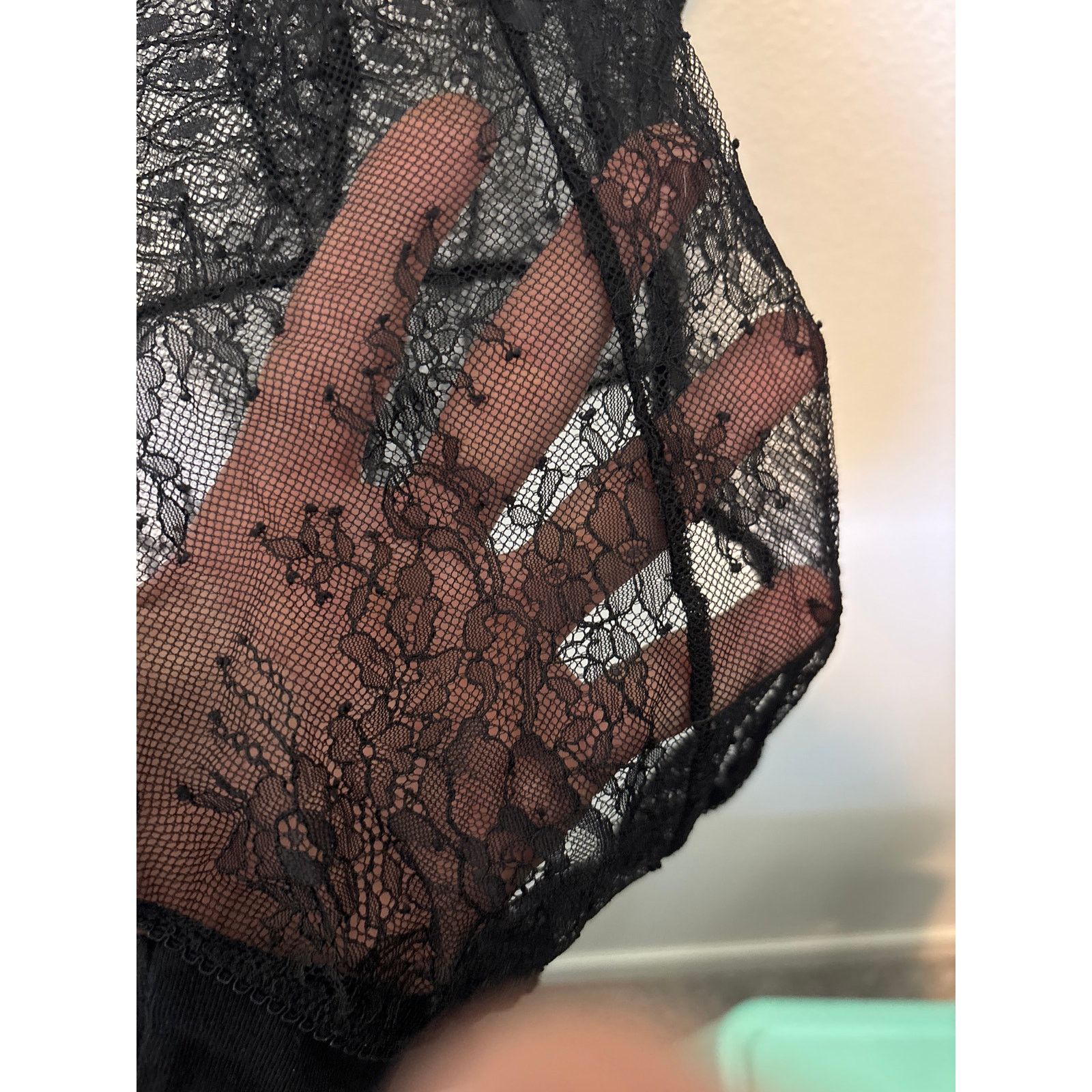 Off-White Off-White Black lace one piece bodysuit size 40 Size 27" / US 4 / IT 40 - 10 Thumbnail