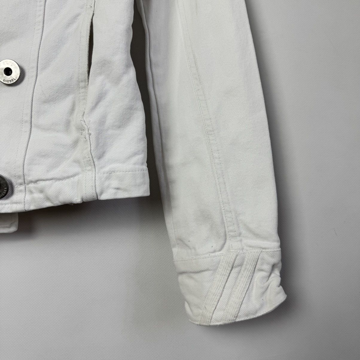 Diesel DIESEL Archive Double-Breasted Biker Peacoat Jacket Y2K Size S / US 4 / IT 40 - 2 Thumbnail
