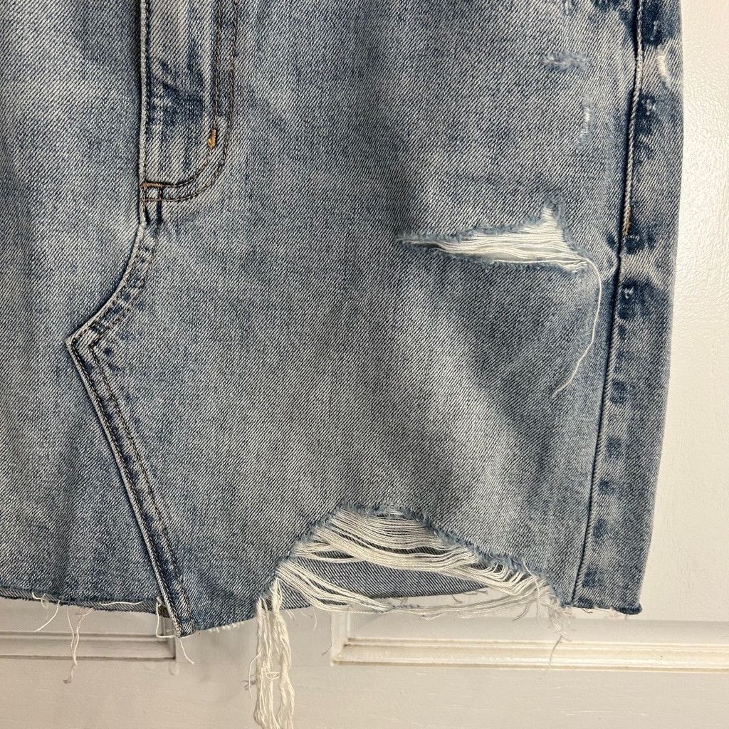 Pistola Women's Pistola Denim Skirt Size 27 Blue Size 27" / US 4 / IT 40 - 2 Thumbnail