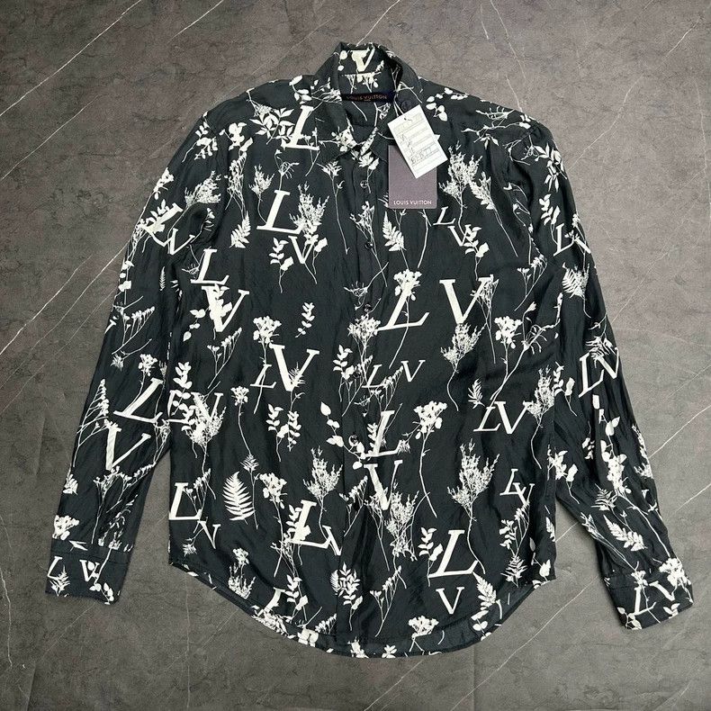 Louis Vuitton louis vuitton floral long sleeve shirt-dmc Size US M / EU 48-50 / 2 - 1 Thumbnail