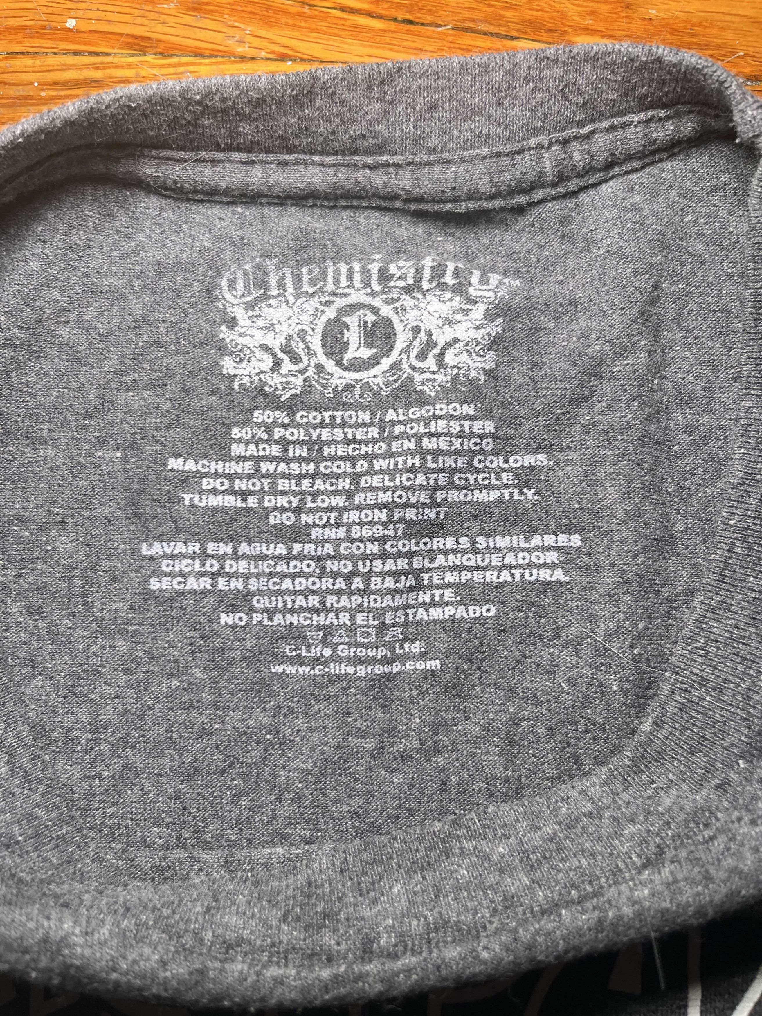 Chemistry Light Grey Chemistry Short Sleeve T-Shirt Size US M / EU 48-50 / 2 - 5 Thumbnail