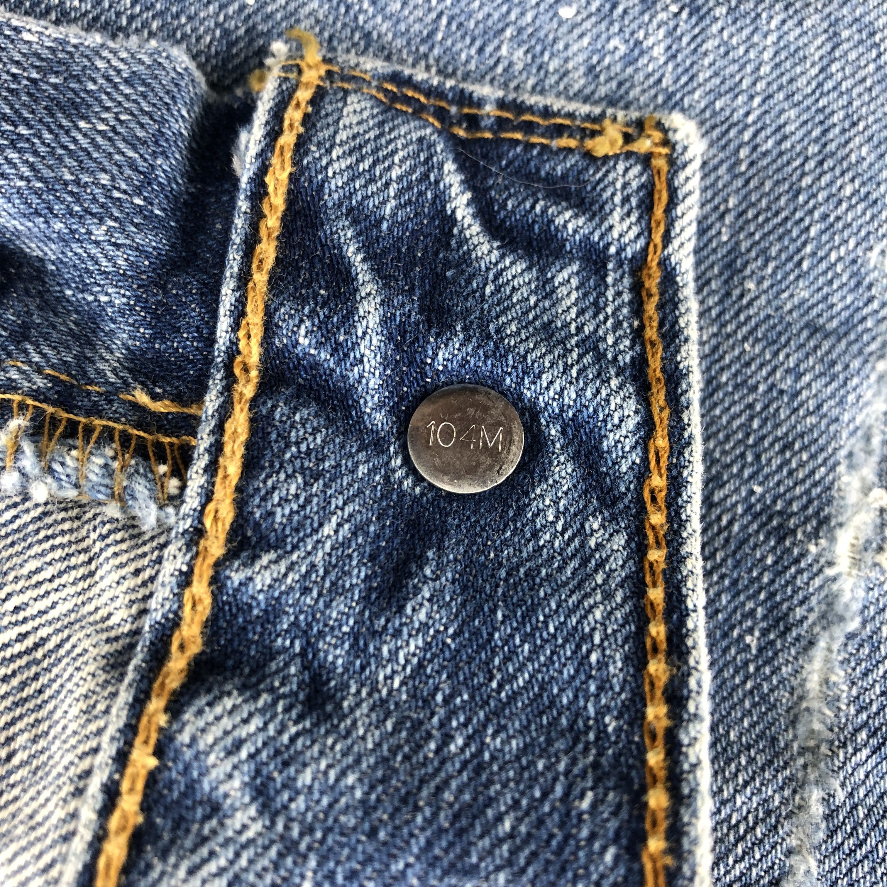 Levi's 90s Vintage Levis 501 Jeans-JM1883 Size US 37 - 8 Thumbnail
