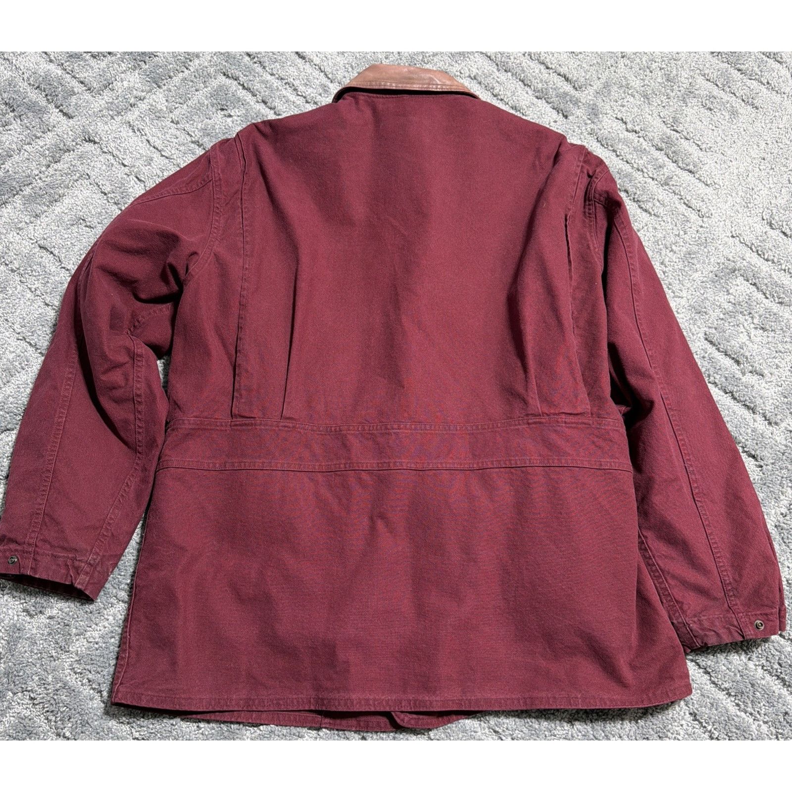 Woolrich Woolen Mills Vintage Woolrich Made USA Wool Lined Chore Canvas Jacket XL Size US XL / EU 56 / 4 - 2 Thumbnail