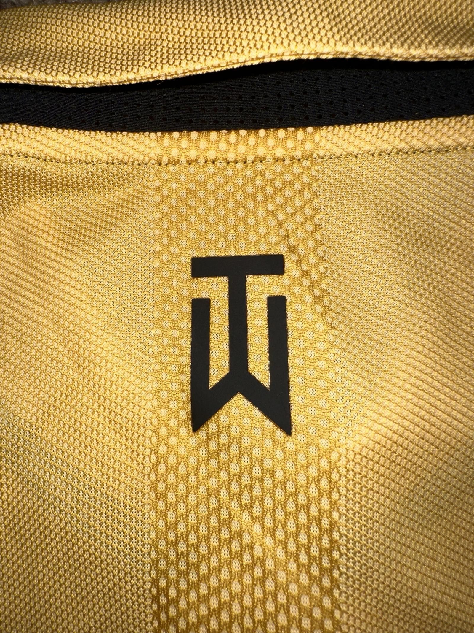 Nike Nike Men's Dri-FIT ADV Tiger Woods Golf Yellow Polo Size US L / EU 52-54 / 3 - 7 Thumbnail