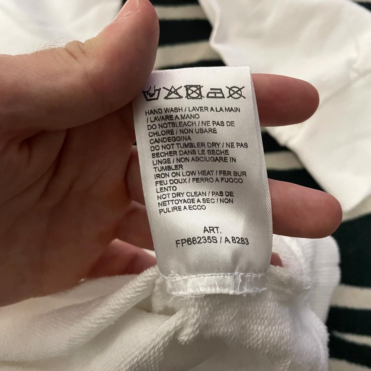 Balmain × Pierre Balmain Pierre Balmain Big Logo White Sweatshirt Size M / US 6-8 / IT 42-44 - 5 Thumbnail