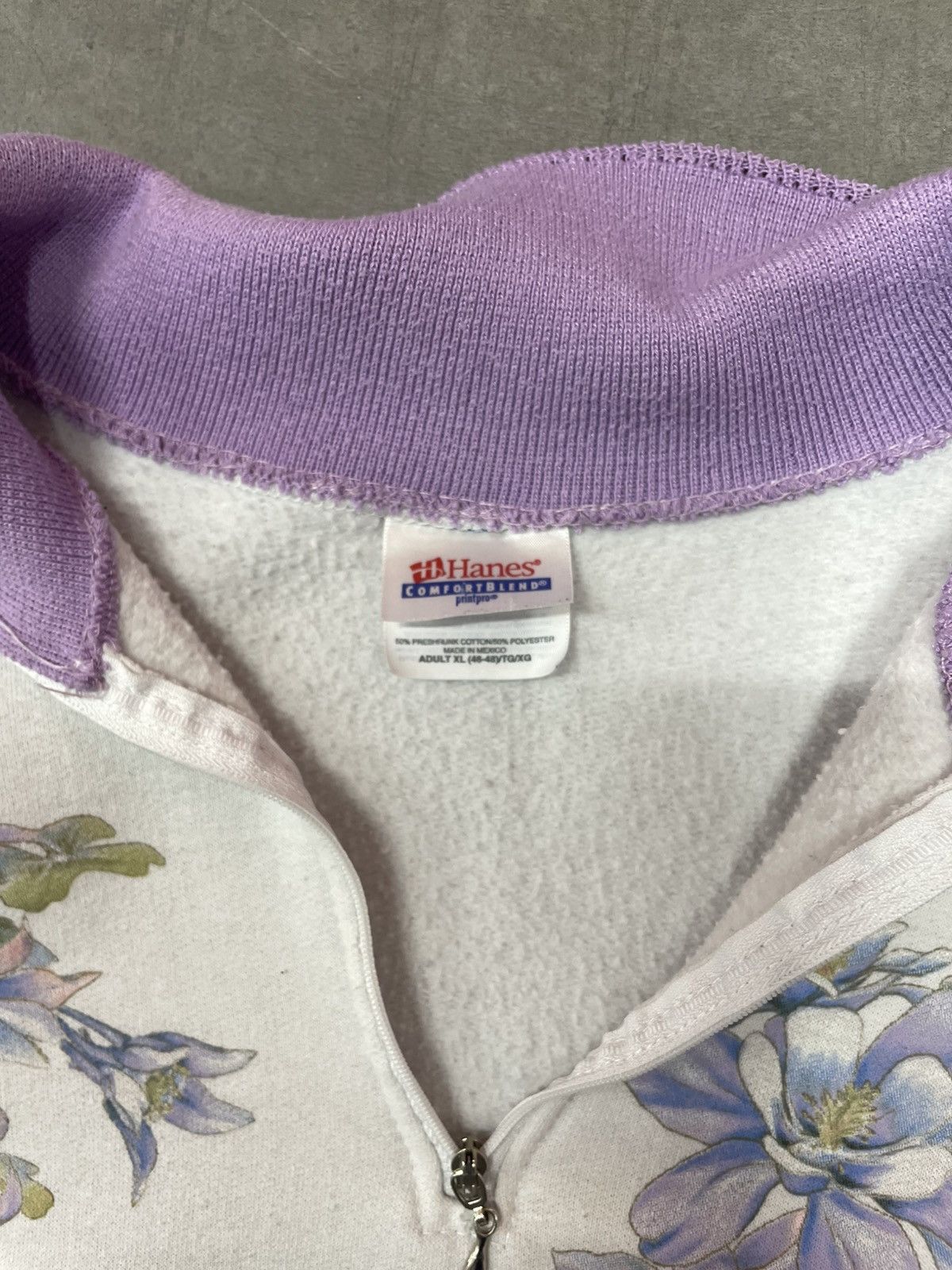 Hanes Crazy Vintage hanes quarter zip Size US XL / EU 56 / 4 - 2 Thumbnail