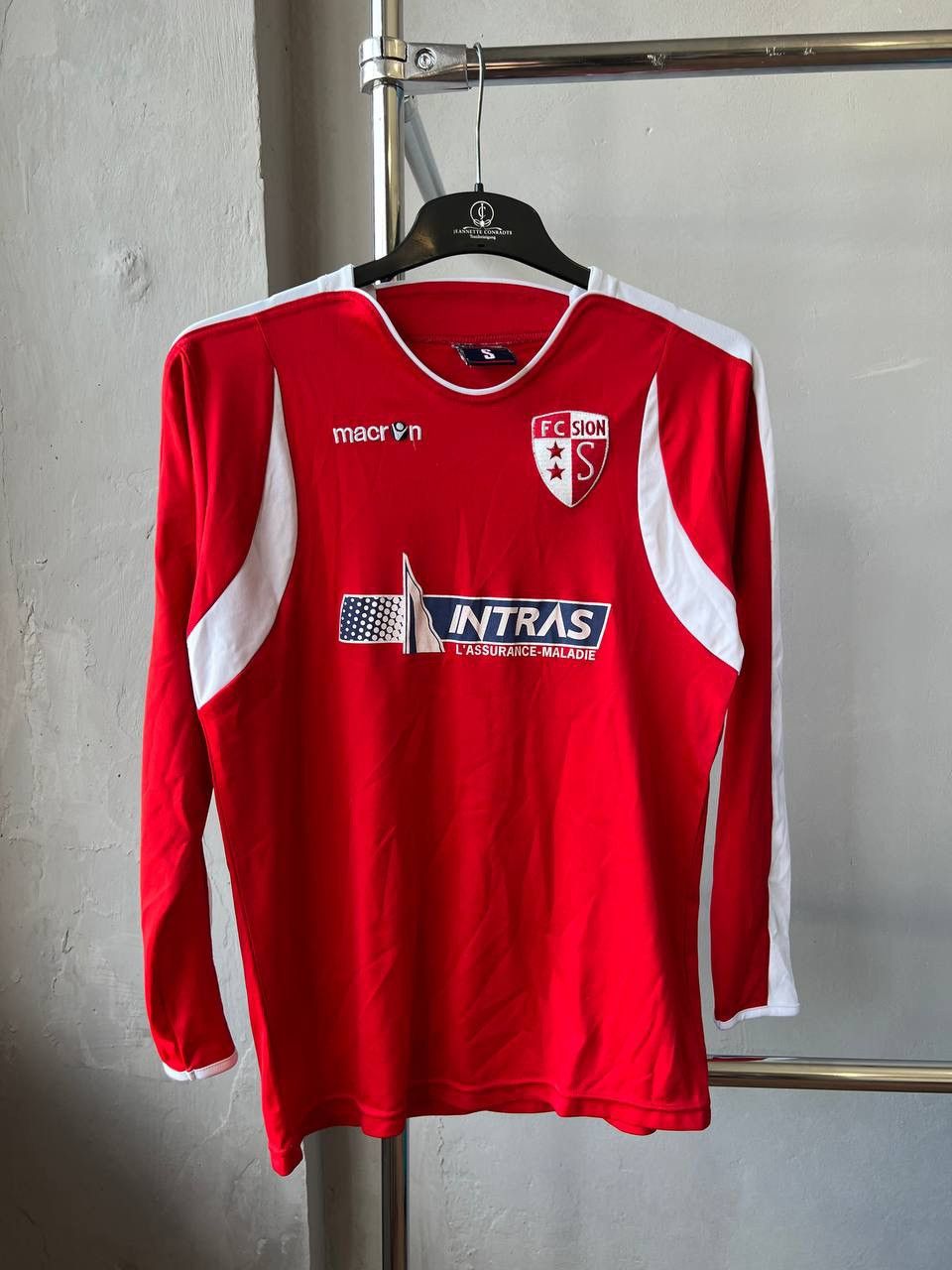 Macron 2007/08 FC SION #16 AWAY SOCCER JERSEY FOOTBALL SHIRT SIZE S Size US S / EU 44-46 / 1 - 2 Thumbnail