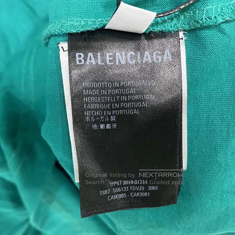 Balenciaga Balenciaga Lake Green Embroidered Valentine's Day Logo Sho Size US S / EU 44-46 / 1 - 6 Thumbnail